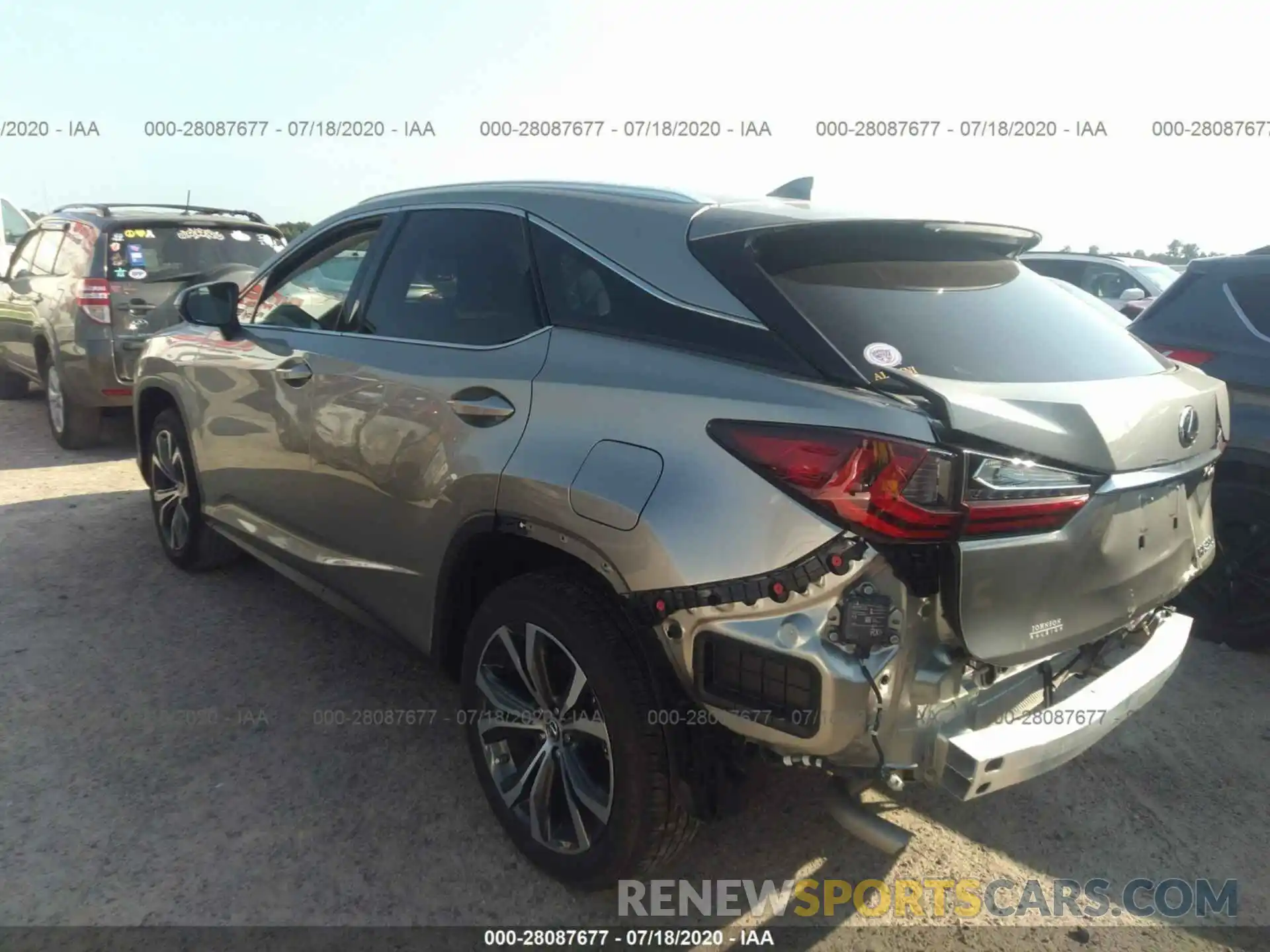 3 Photograph of a damaged car 2T2ZZMCA1KC121861 LEXUS RX 2019