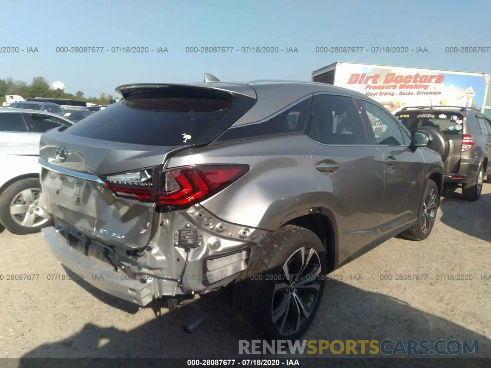 4 Photograph of a damaged car 2T2ZZMCA1KC121861 LEXUS RX 2019