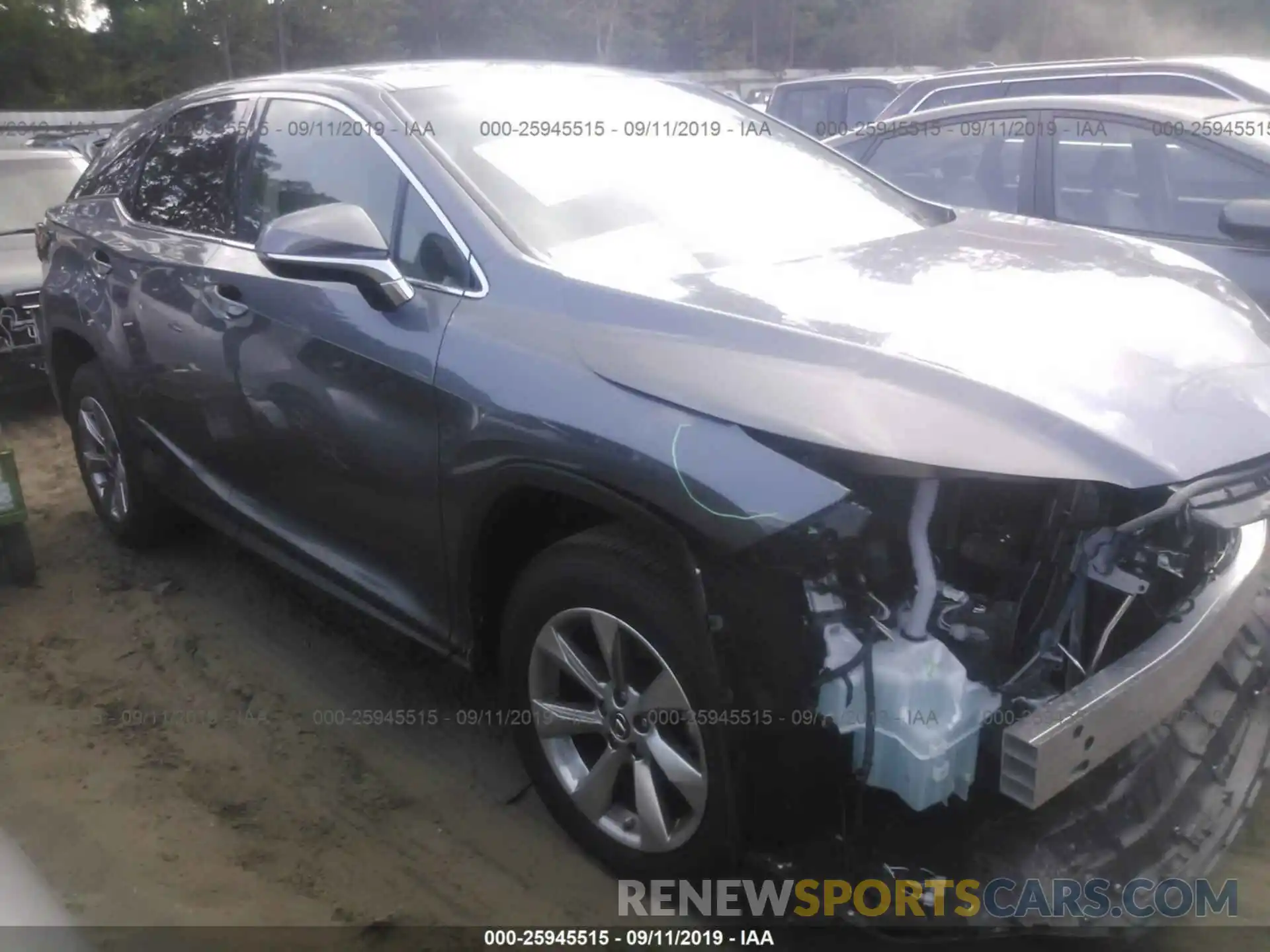 1 Photograph of a damaged car 2T2ZZMCA1KC123061 LEXUS RX 2019