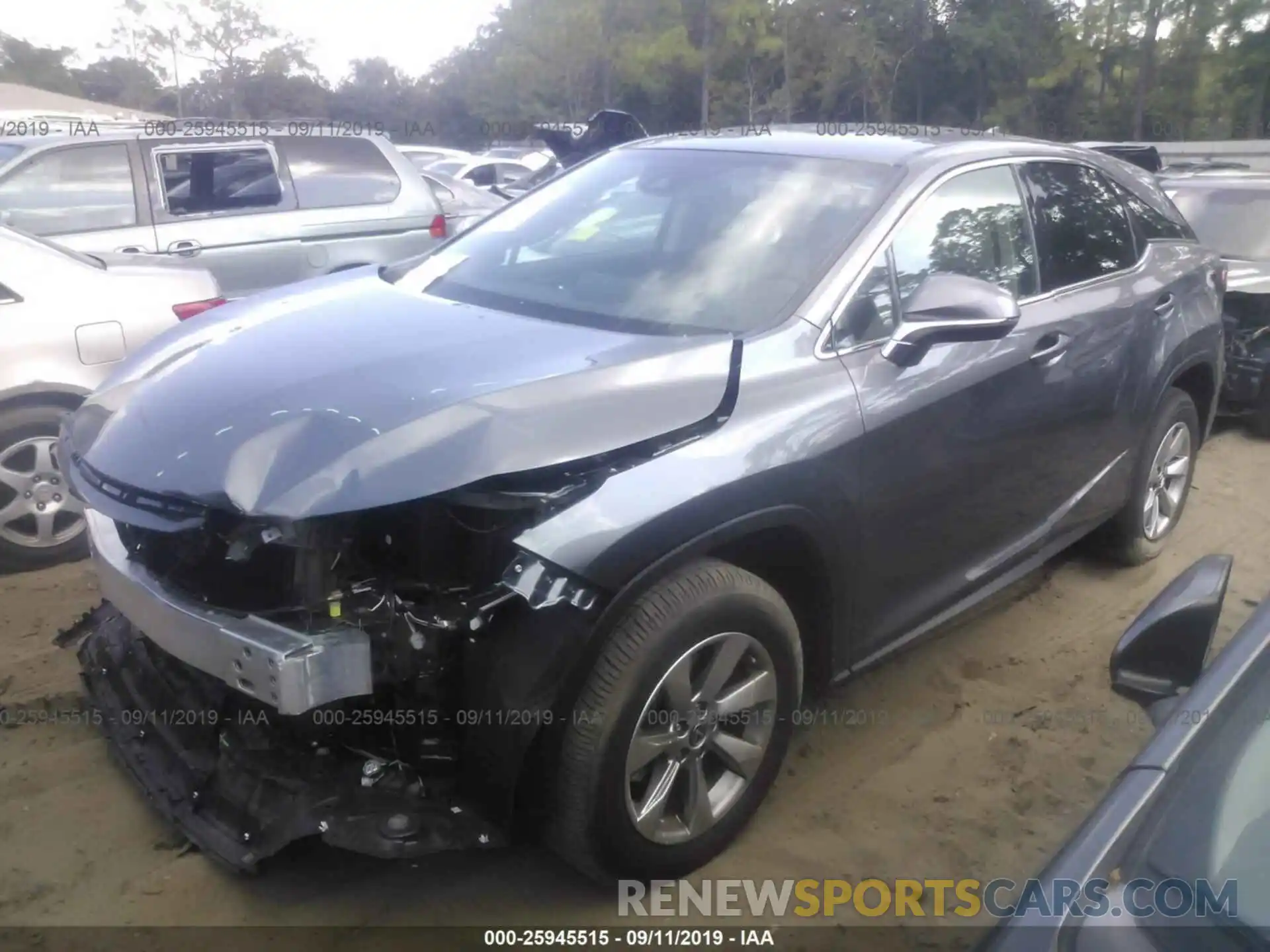 2 Photograph of a damaged car 2T2ZZMCA1KC123061 LEXUS RX 2019