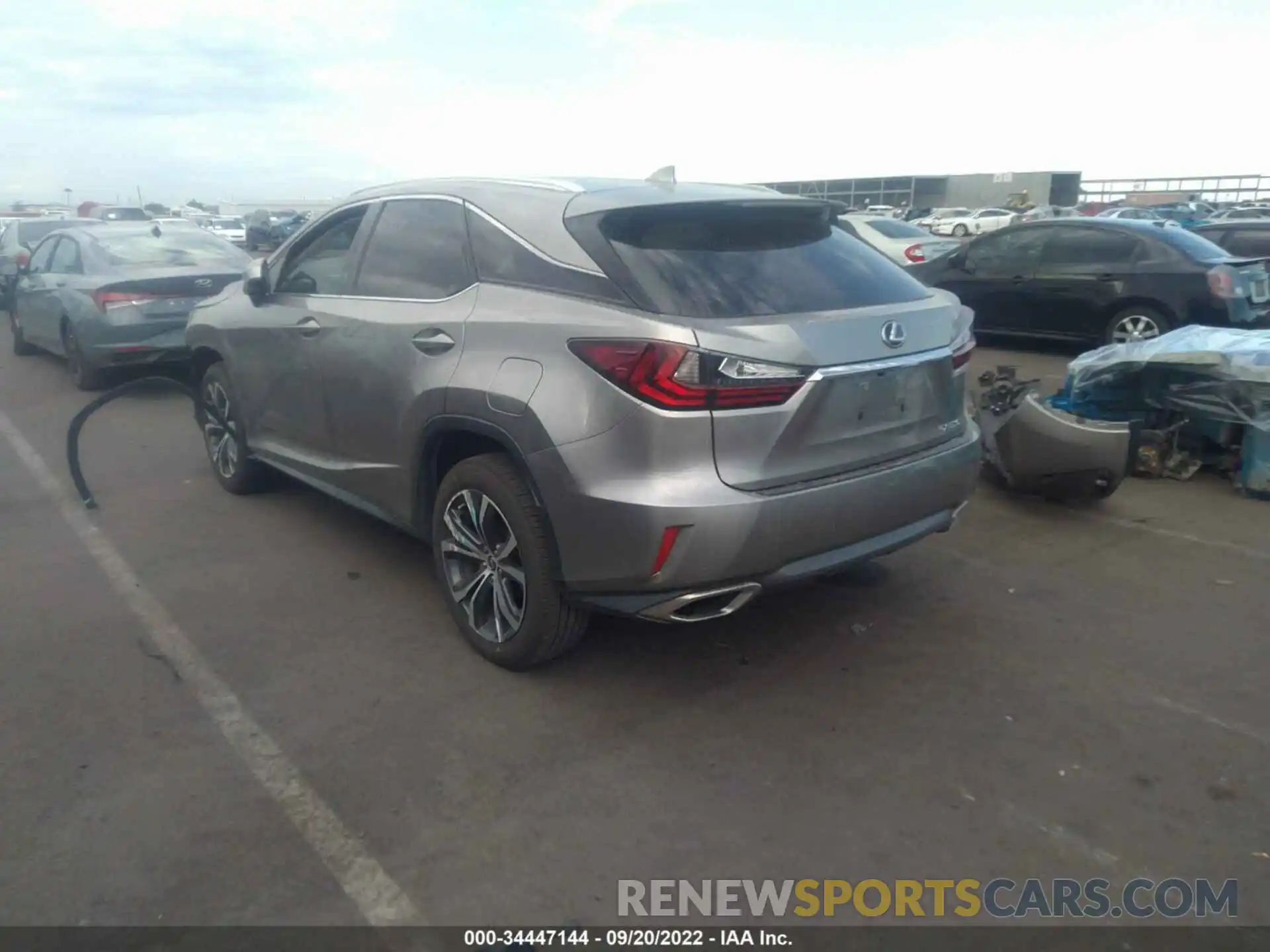 3 Photograph of a damaged car 2T2ZZMCA1KC125960 LEXUS RX 2019