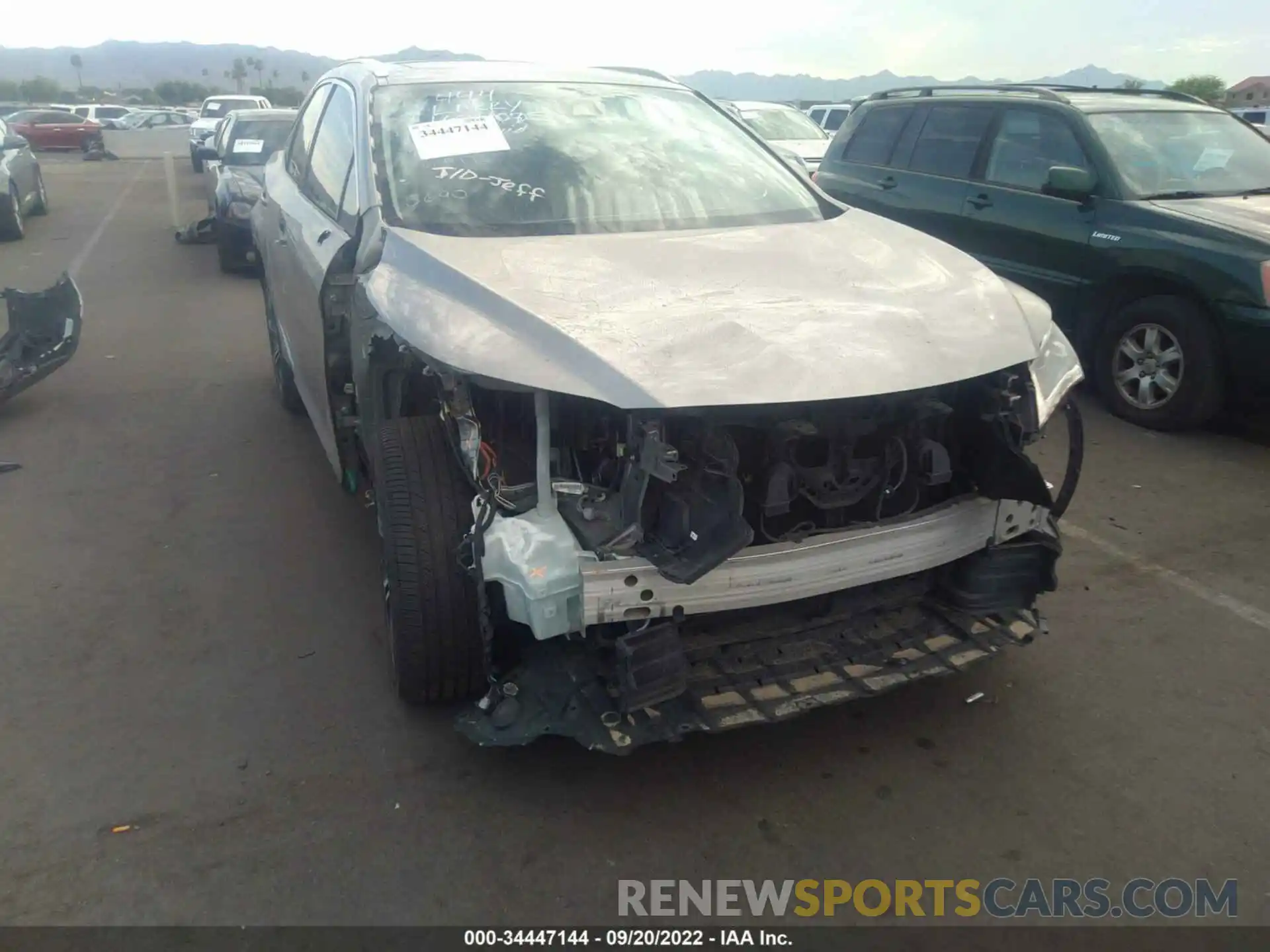 6 Photograph of a damaged car 2T2ZZMCA1KC125960 LEXUS RX 2019