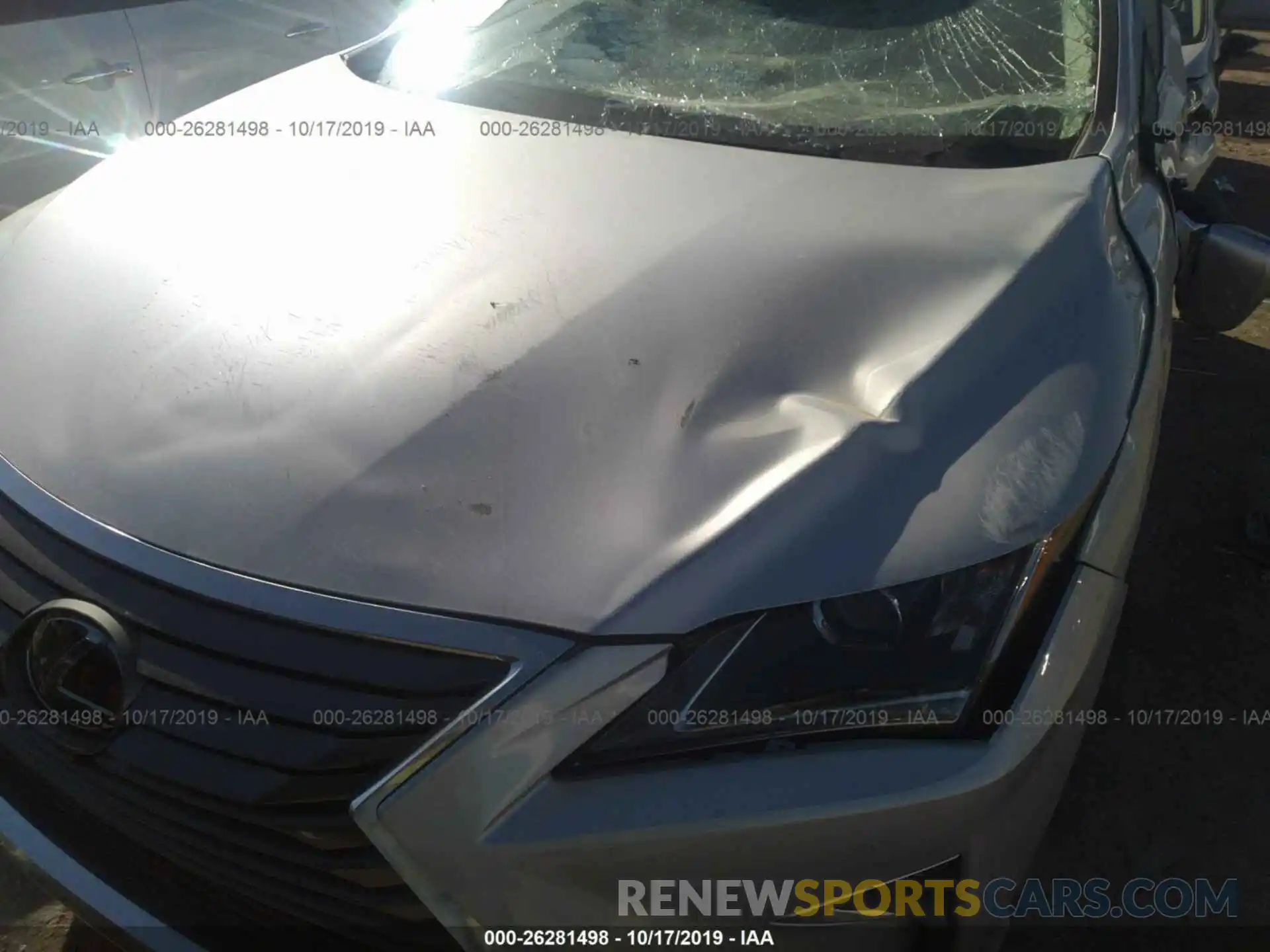 6 Photograph of a damaged car 2T2ZZMCA1KC127093 LEXUS RX 2019