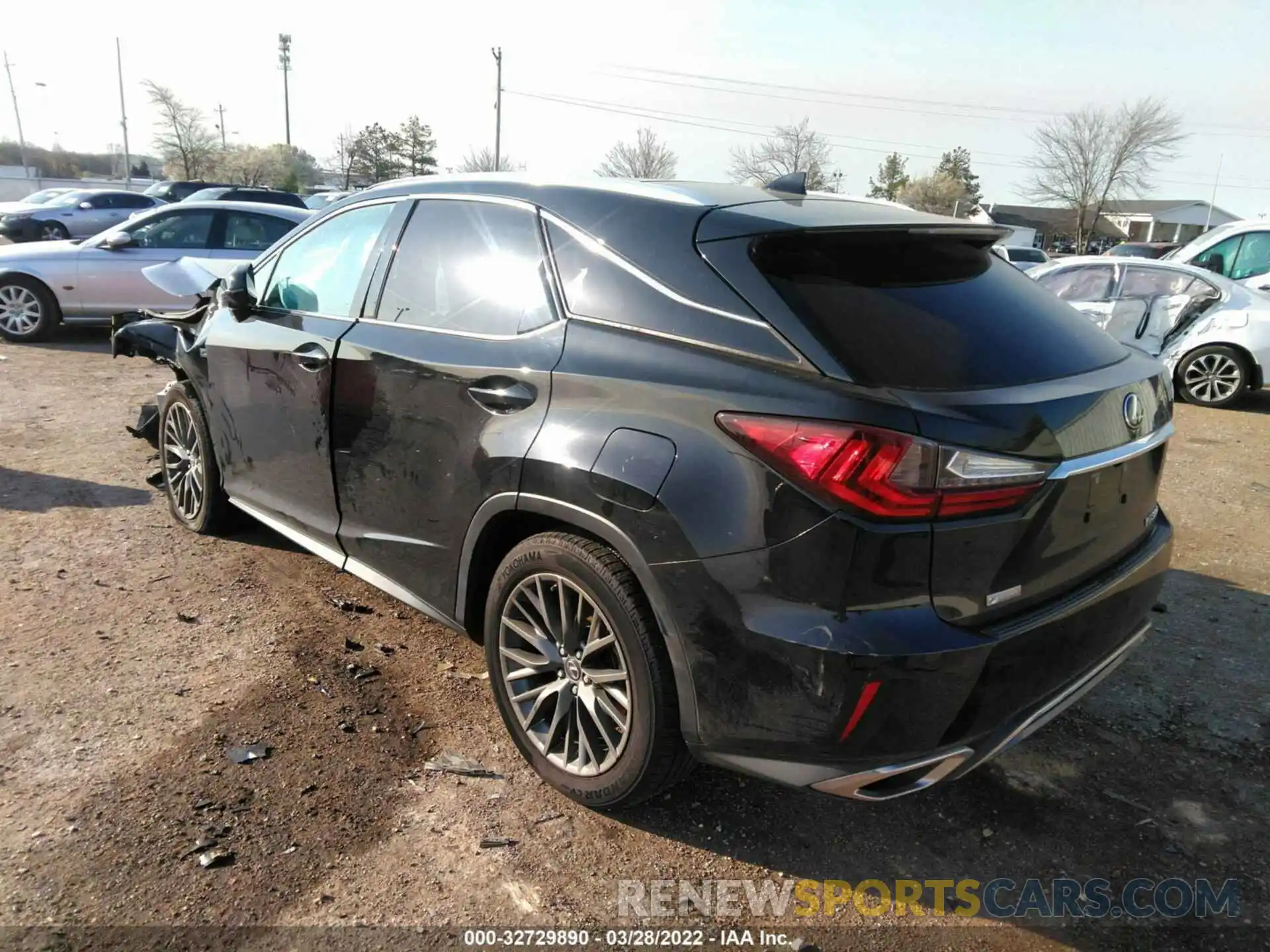 3 Photograph of a damaged car 2T2ZZMCA1KC127904 LEXUS RX 2019