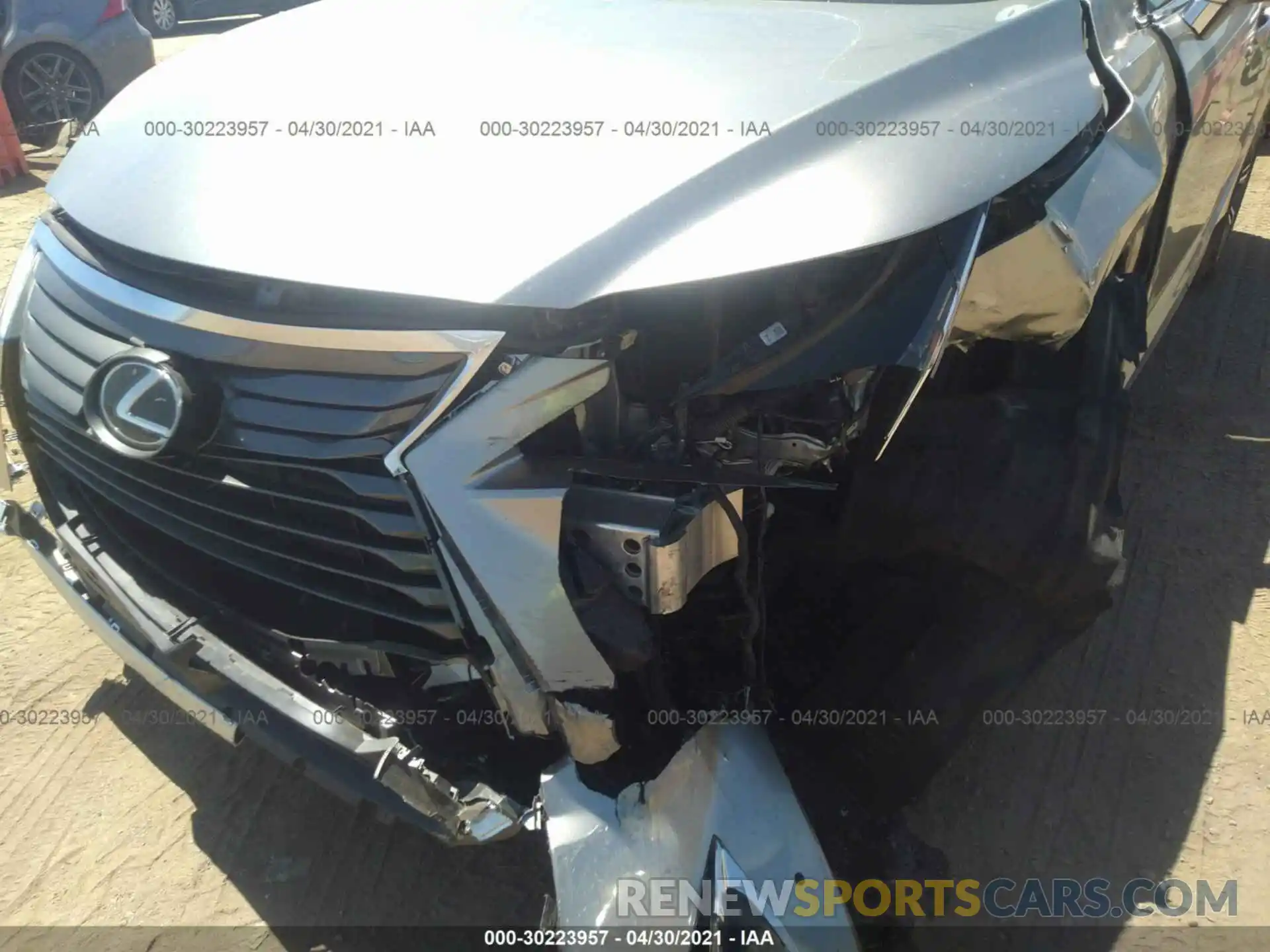 6 Фотография поврежденного автомобиля 2T2ZZMCA1KC129328 LEXUS RX 2019