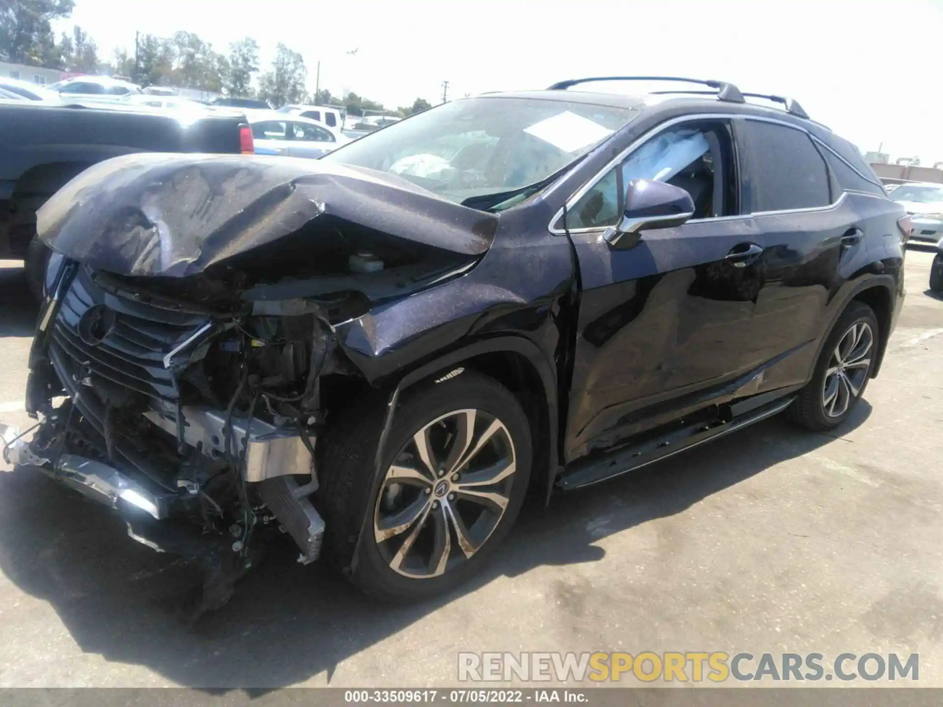 2 Photograph of a damaged car 2T2ZZMCA1KC130365 LEXUS RX 2019