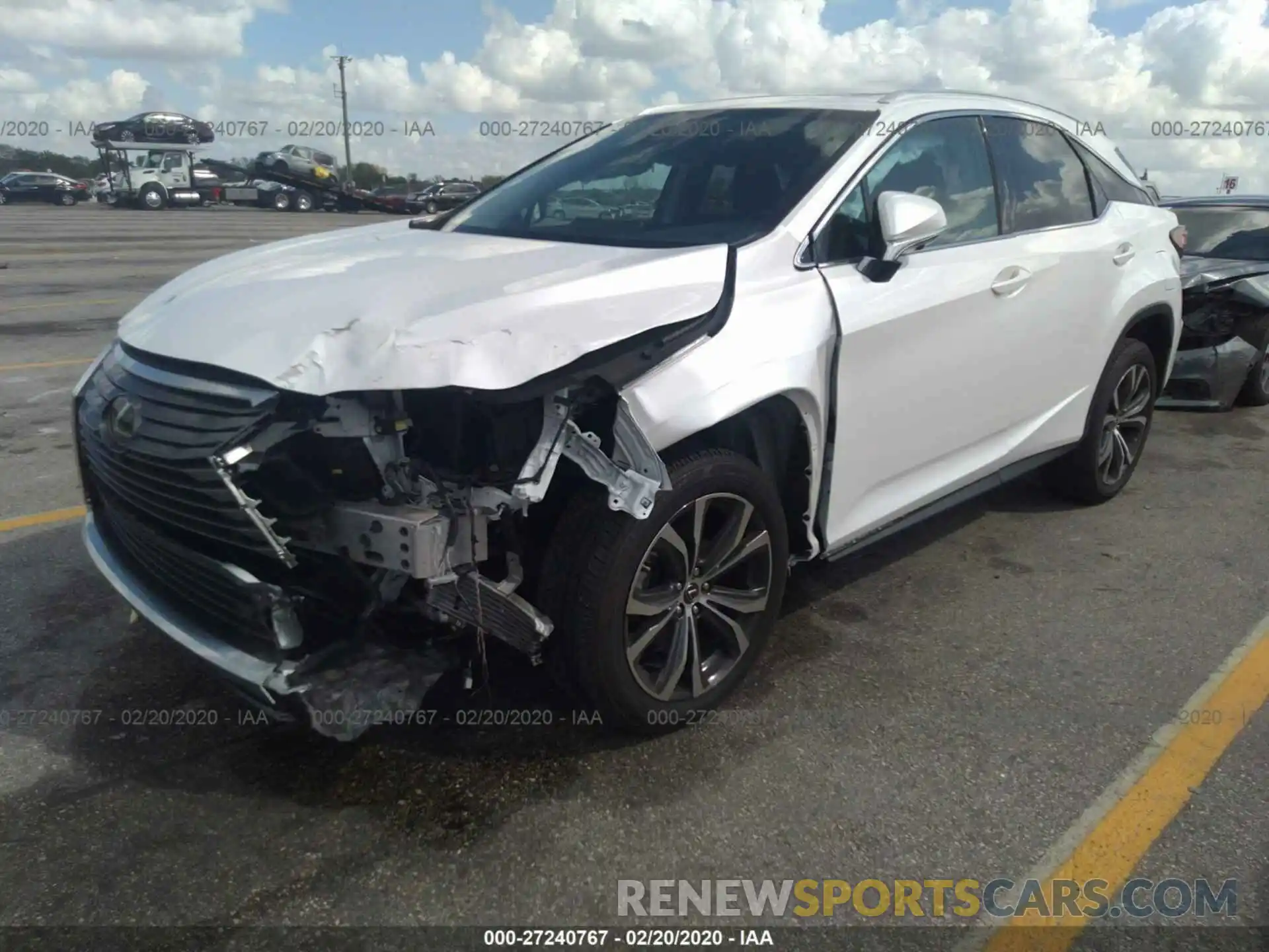 2 Photograph of a damaged car 2T2ZZMCA1KC132035 LEXUS RX 2019