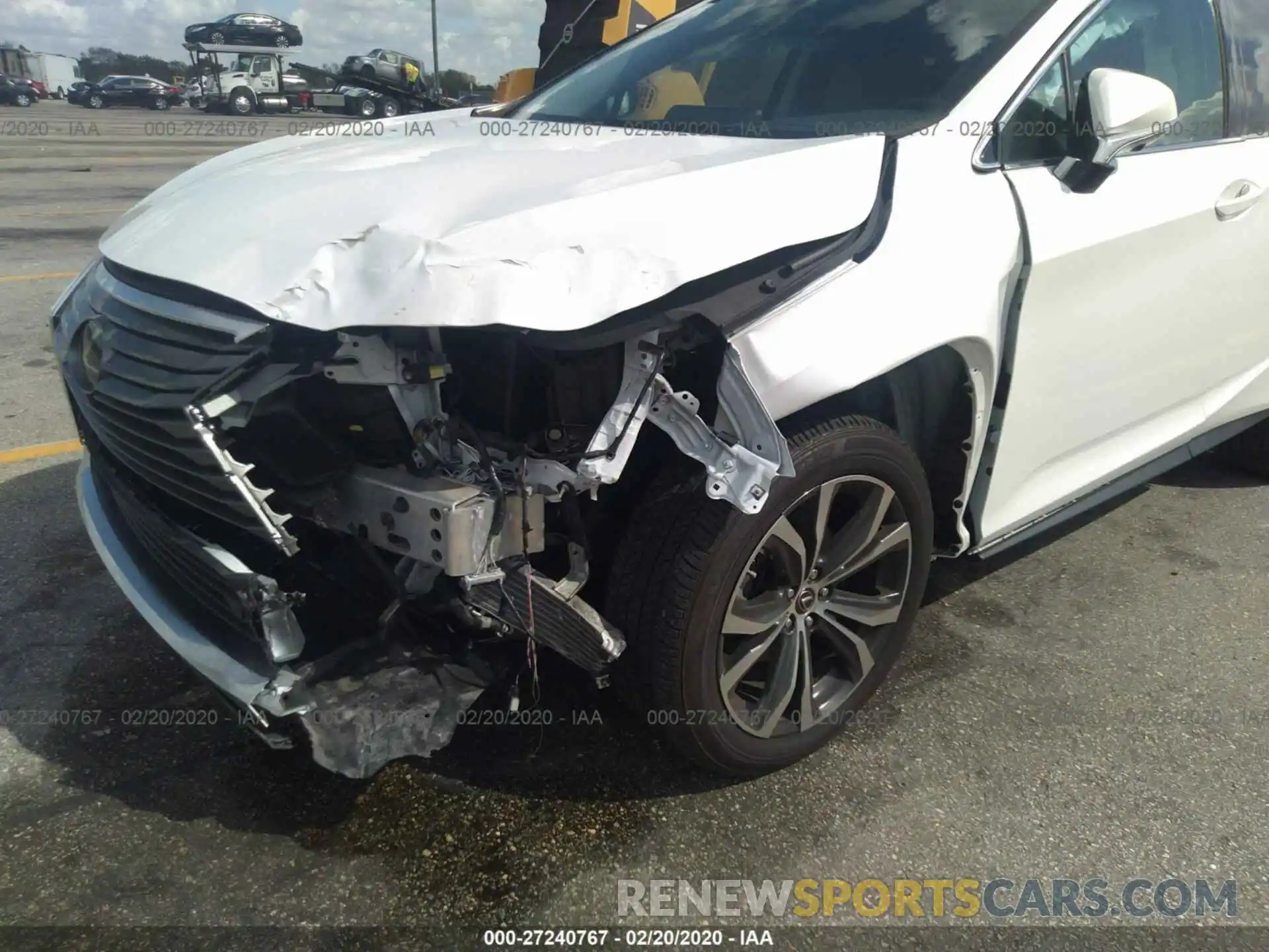 6 Photograph of a damaged car 2T2ZZMCA1KC132035 LEXUS RX 2019