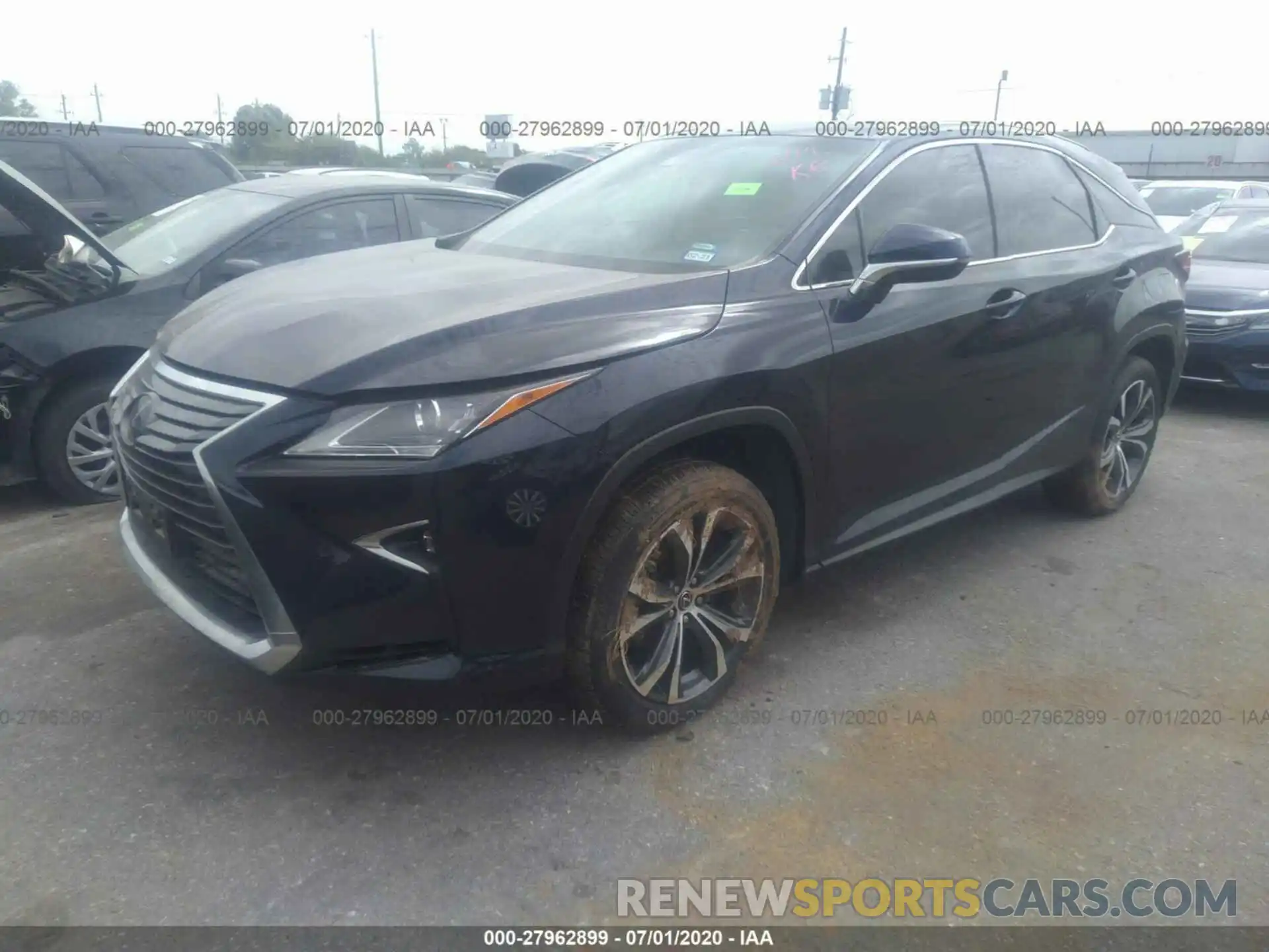 2 Photograph of a damaged car 2T2ZZMCA1KC133878 LEXUS RX 2019