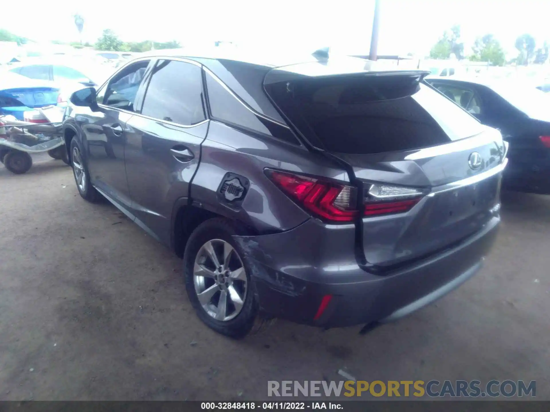 3 Photograph of a damaged car 2T2ZZMCA1KC134903 LEXUS RX 2019