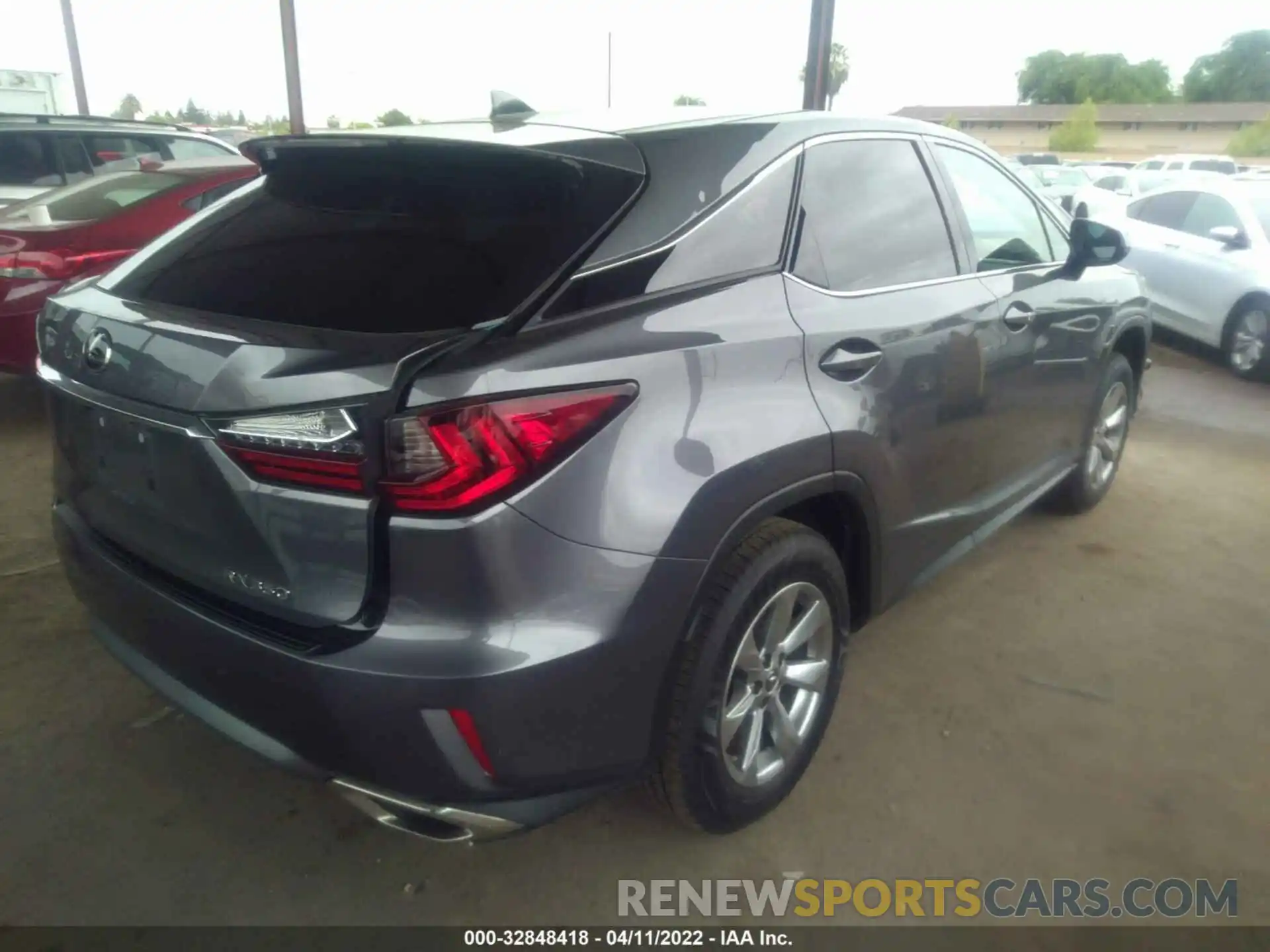 4 Photograph of a damaged car 2T2ZZMCA1KC134903 LEXUS RX 2019