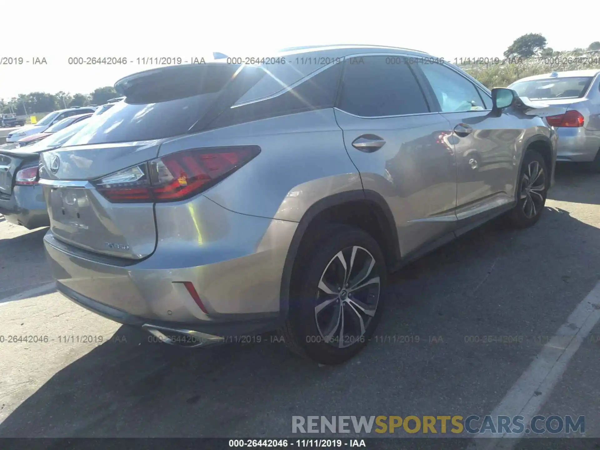 4 Photograph of a damaged car 2T2ZZMCA1KC136893 LEXUS RX 2019