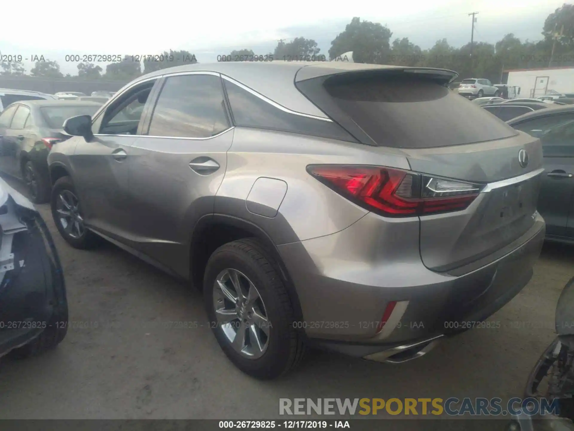 3 Фотография поврежденного автомобиля 2T2ZZMCA1KC137753 LEXUS RX 2019