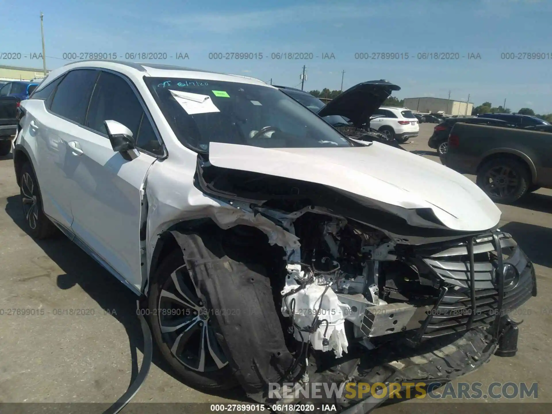 1 Photograph of a damaged car 2T2ZZMCA1KC144900 LEXUS RX 2019