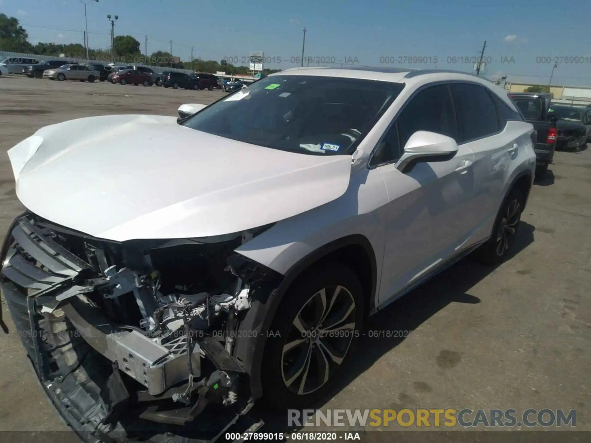 2 Photograph of a damaged car 2T2ZZMCA1KC144900 LEXUS RX 2019