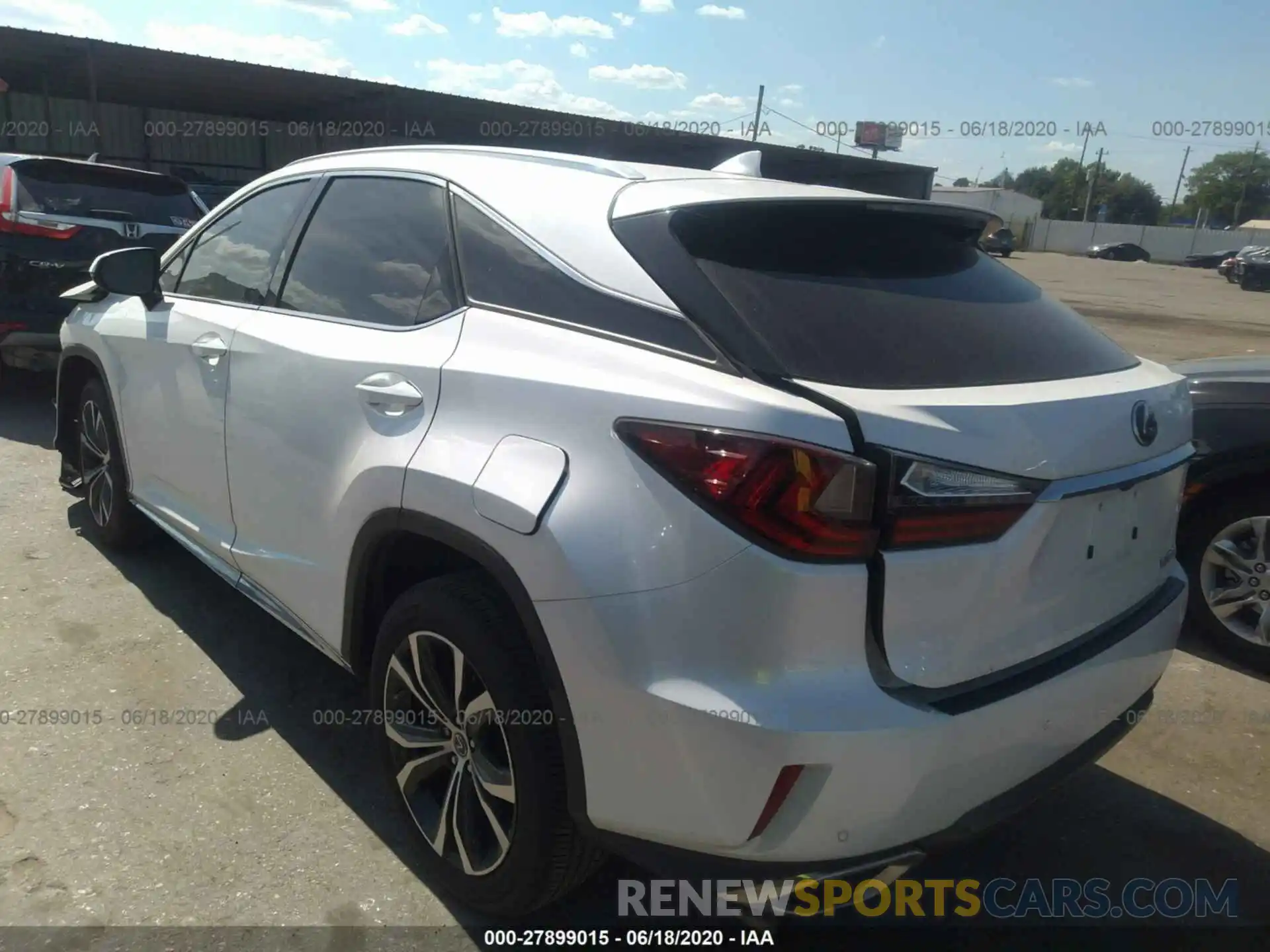 3 Photograph of a damaged car 2T2ZZMCA1KC144900 LEXUS RX 2019