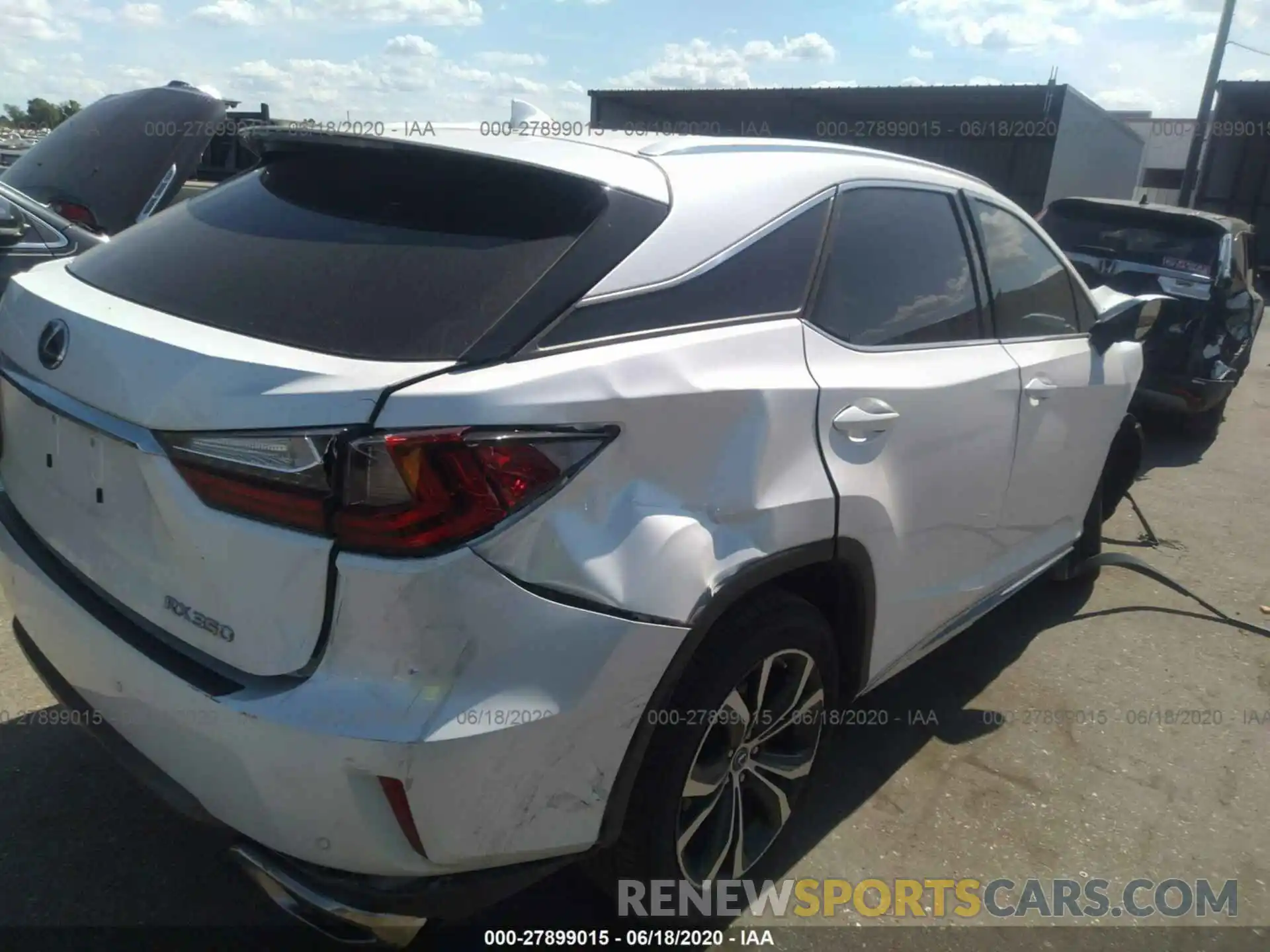 4 Photograph of a damaged car 2T2ZZMCA1KC144900 LEXUS RX 2019