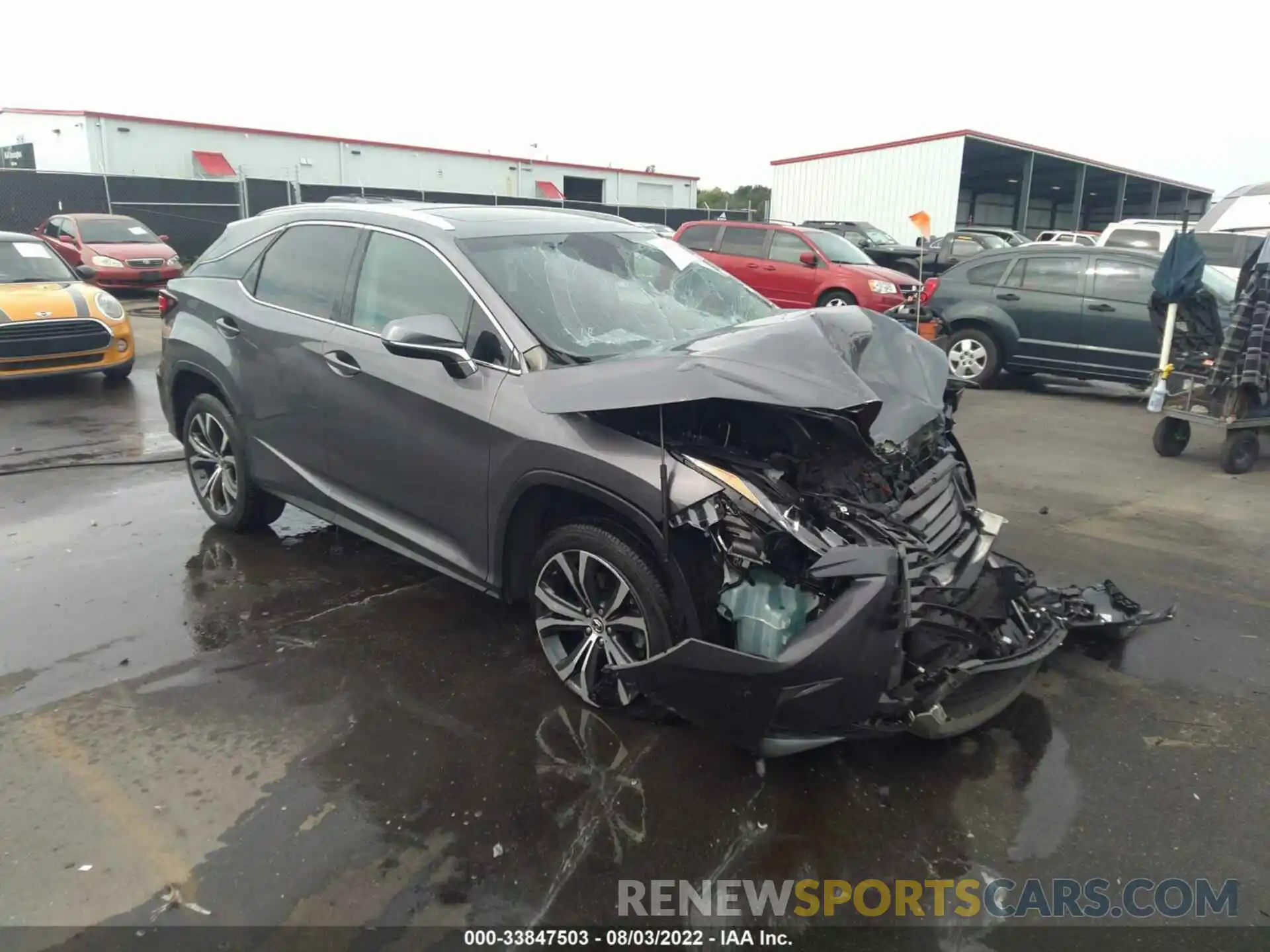 1 Photograph of a damaged car 2T2ZZMCA1KC144931 LEXUS RX 2019