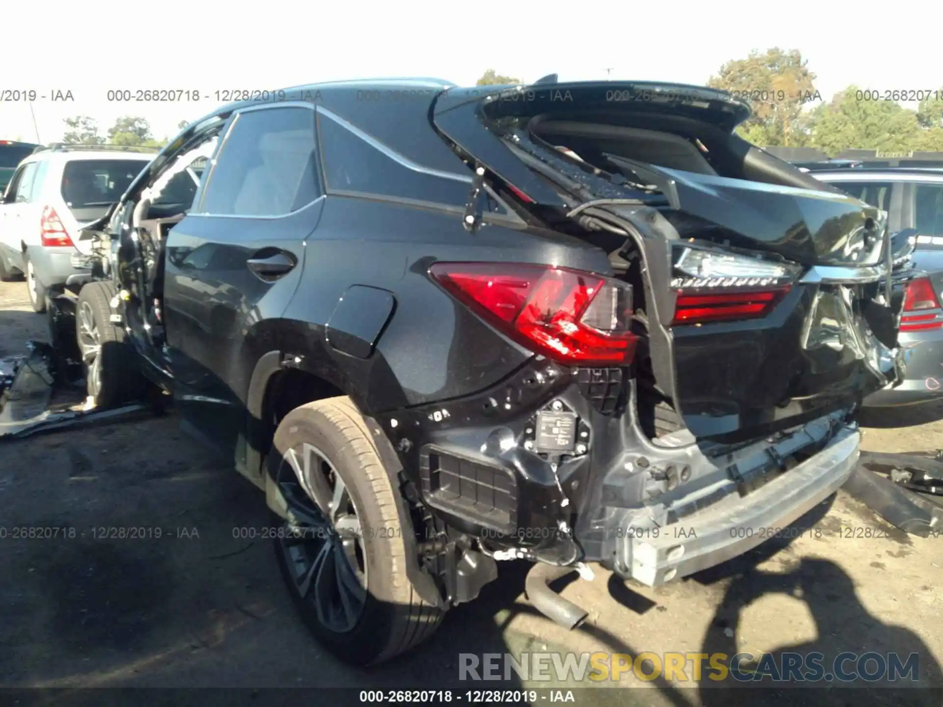 3 Photograph of a damaged car 2T2ZZMCA1KC145206 LEXUS RX 2019