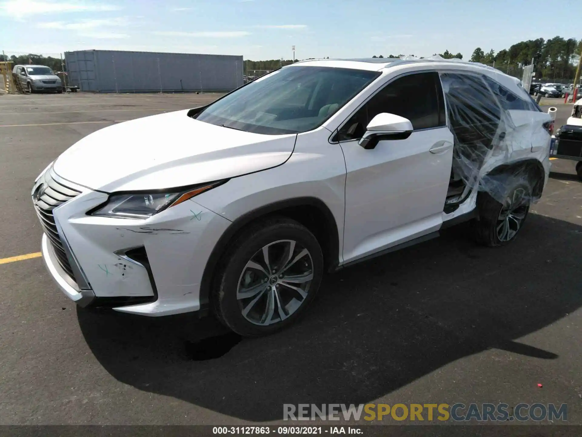 2 Фотография поврежденного автомобиля 2T2ZZMCA1KC148106 LEXUS RX 2019