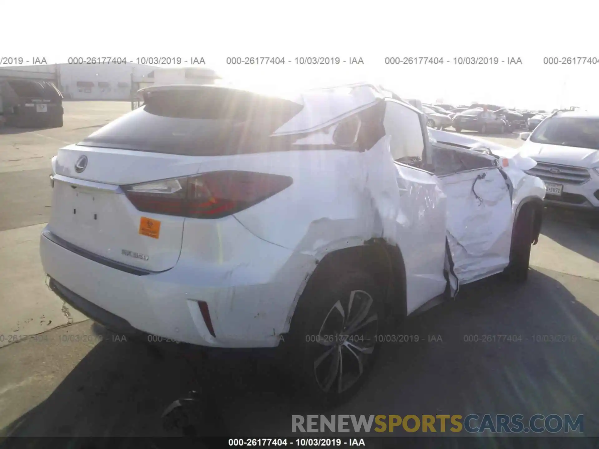 4 Photograph of a damaged car 2T2ZZMCA2KC119245 LEXUS RX 2019