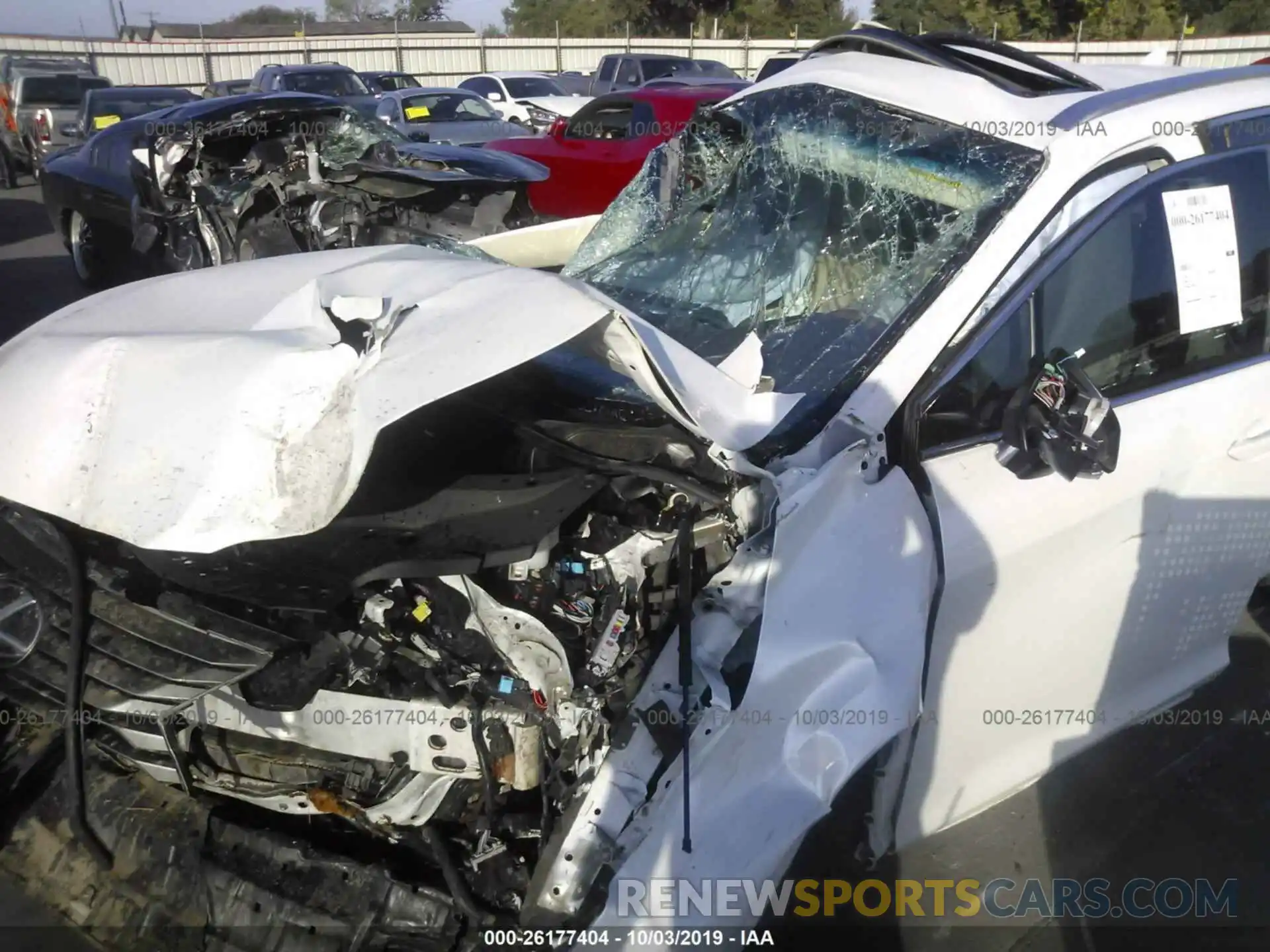 6 Photograph of a damaged car 2T2ZZMCA2KC119245 LEXUS RX 2019