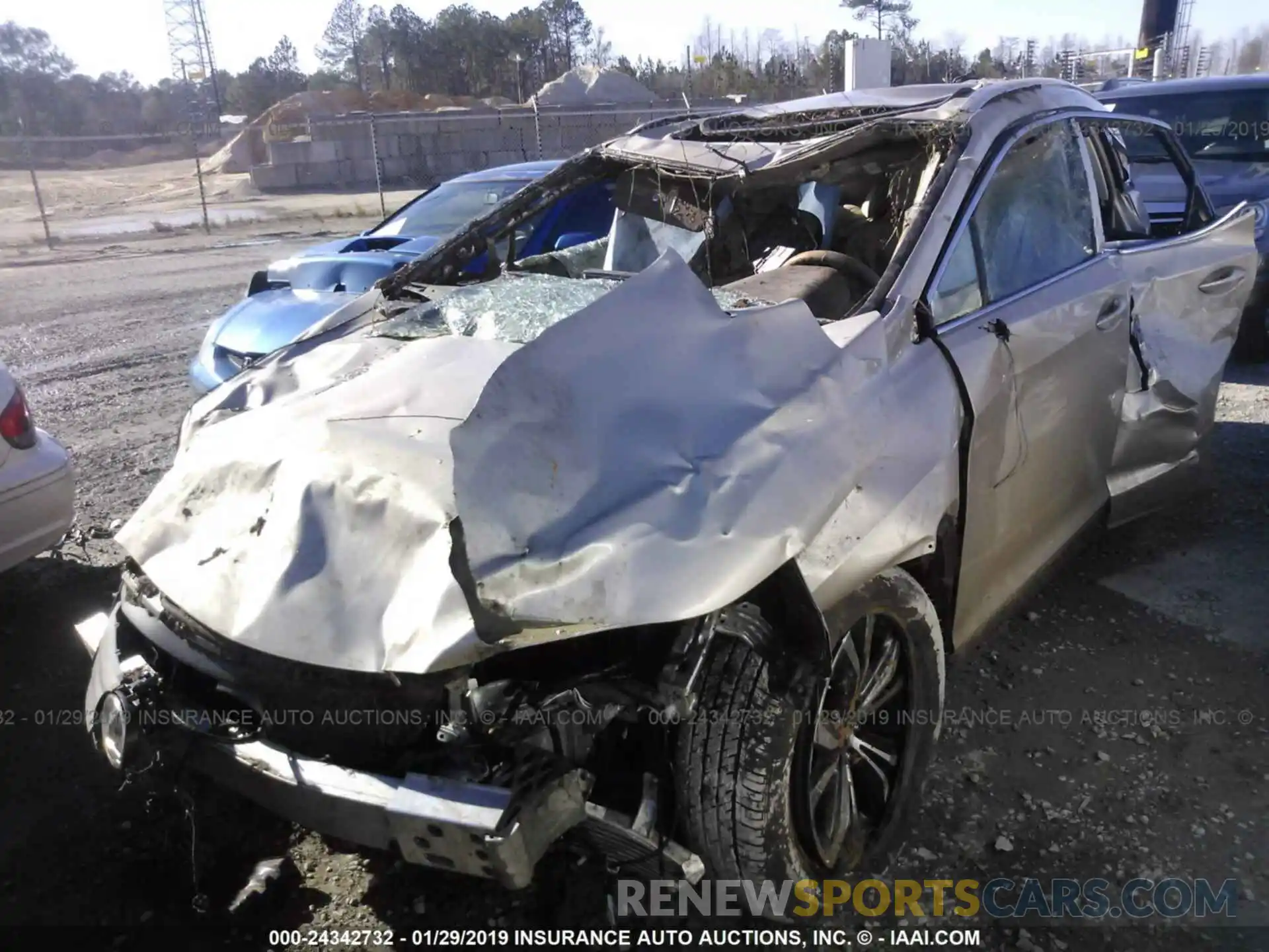 2 Photograph of a damaged car 2T2ZZMCA2KC121027 LEXUS RX 2019