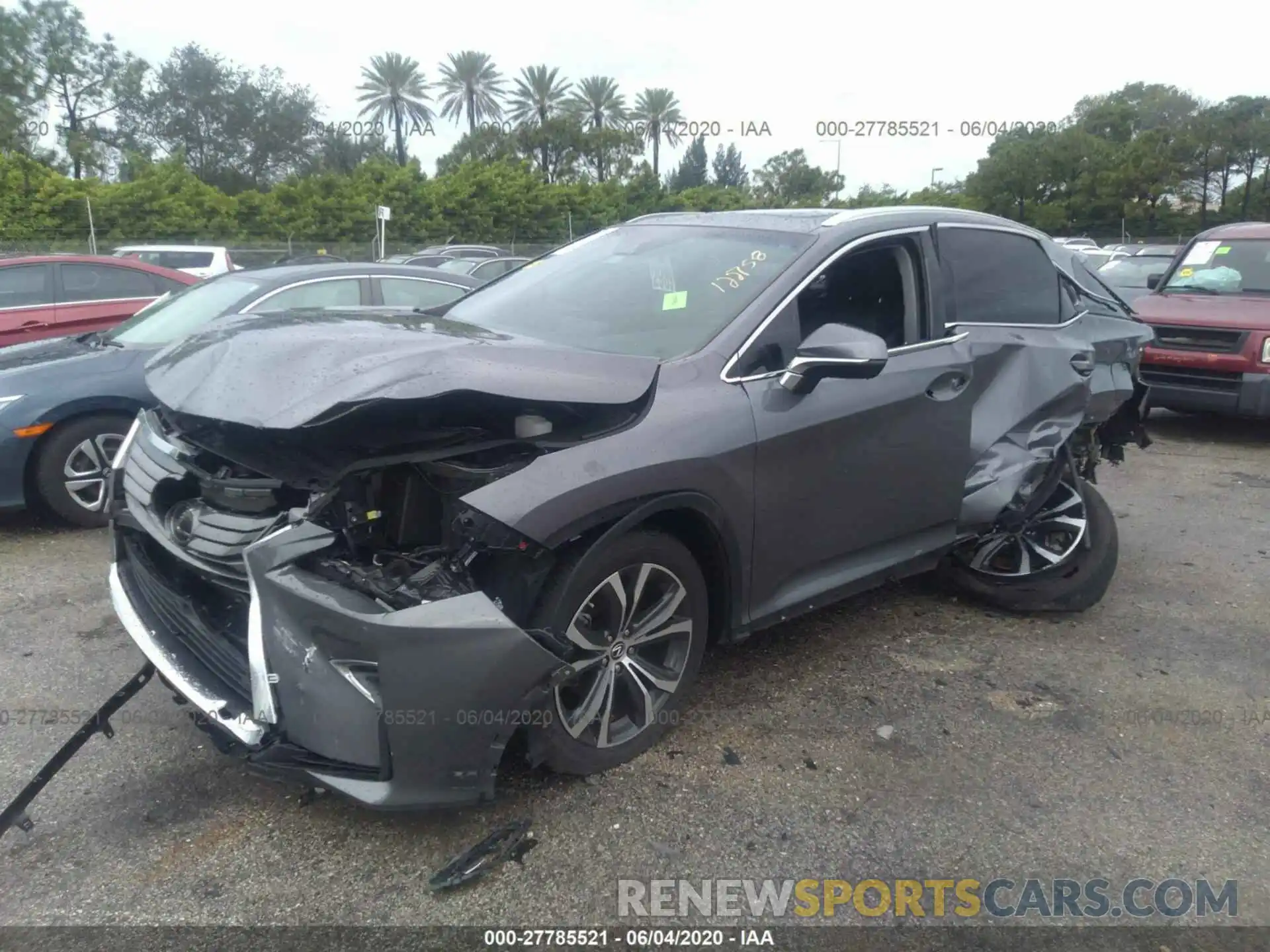 2 Photograph of a damaged car 2T2ZZMCA2KC122758 LEXUS RX 2019