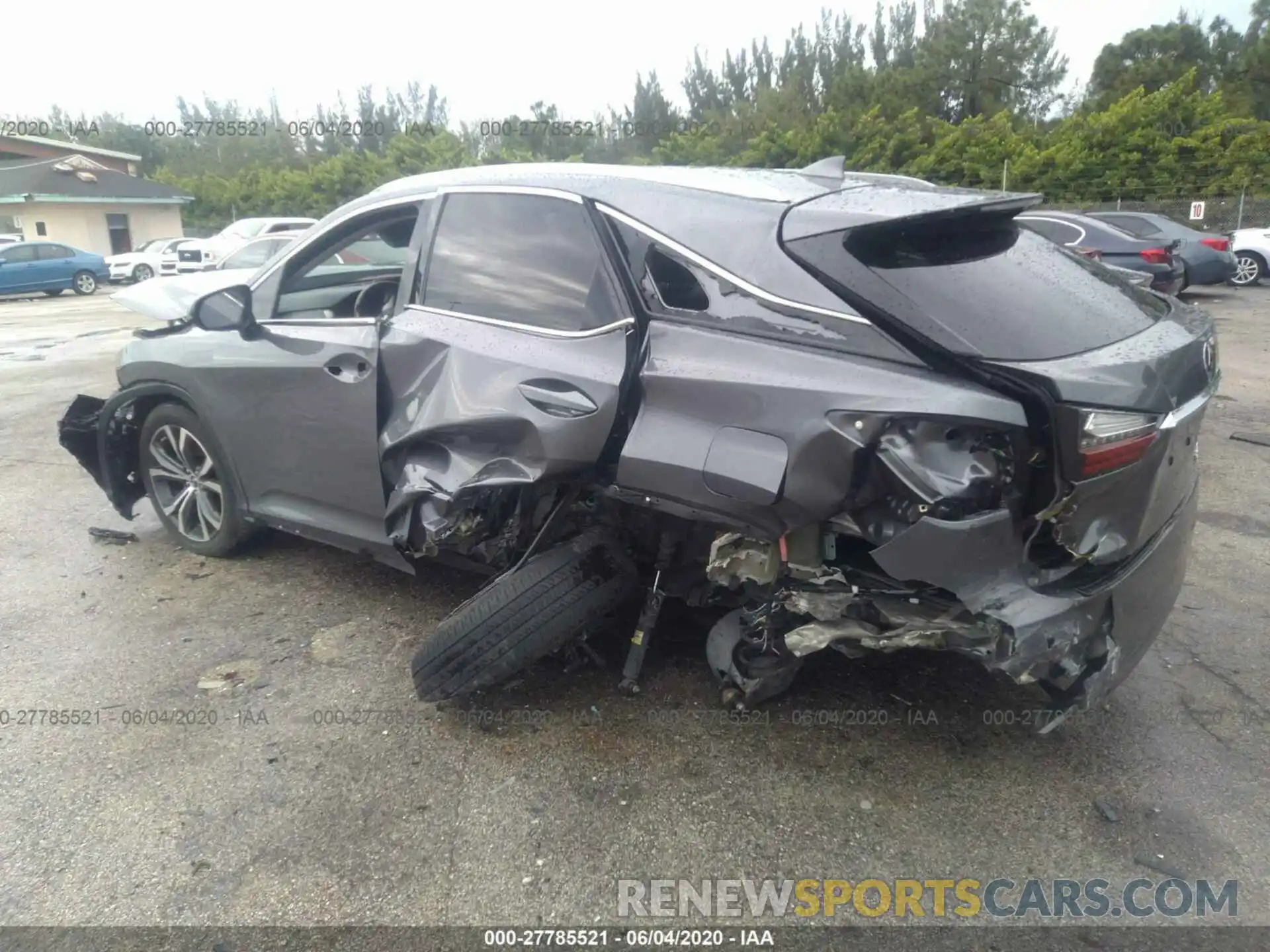 3 Photograph of a damaged car 2T2ZZMCA2KC122758 LEXUS RX 2019