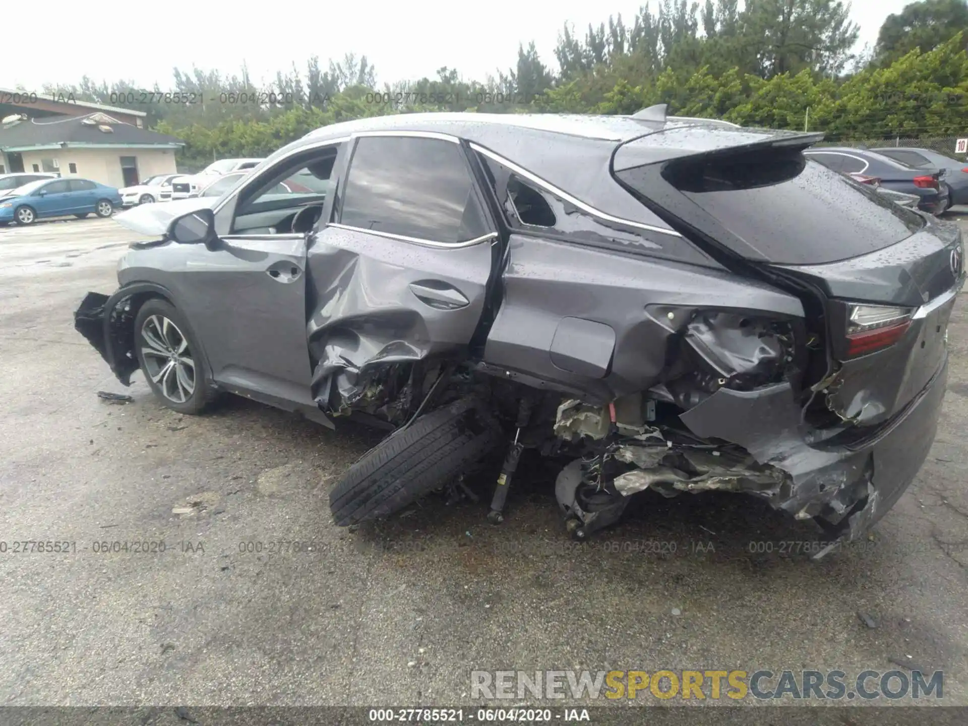 6 Photograph of a damaged car 2T2ZZMCA2KC122758 LEXUS RX 2019