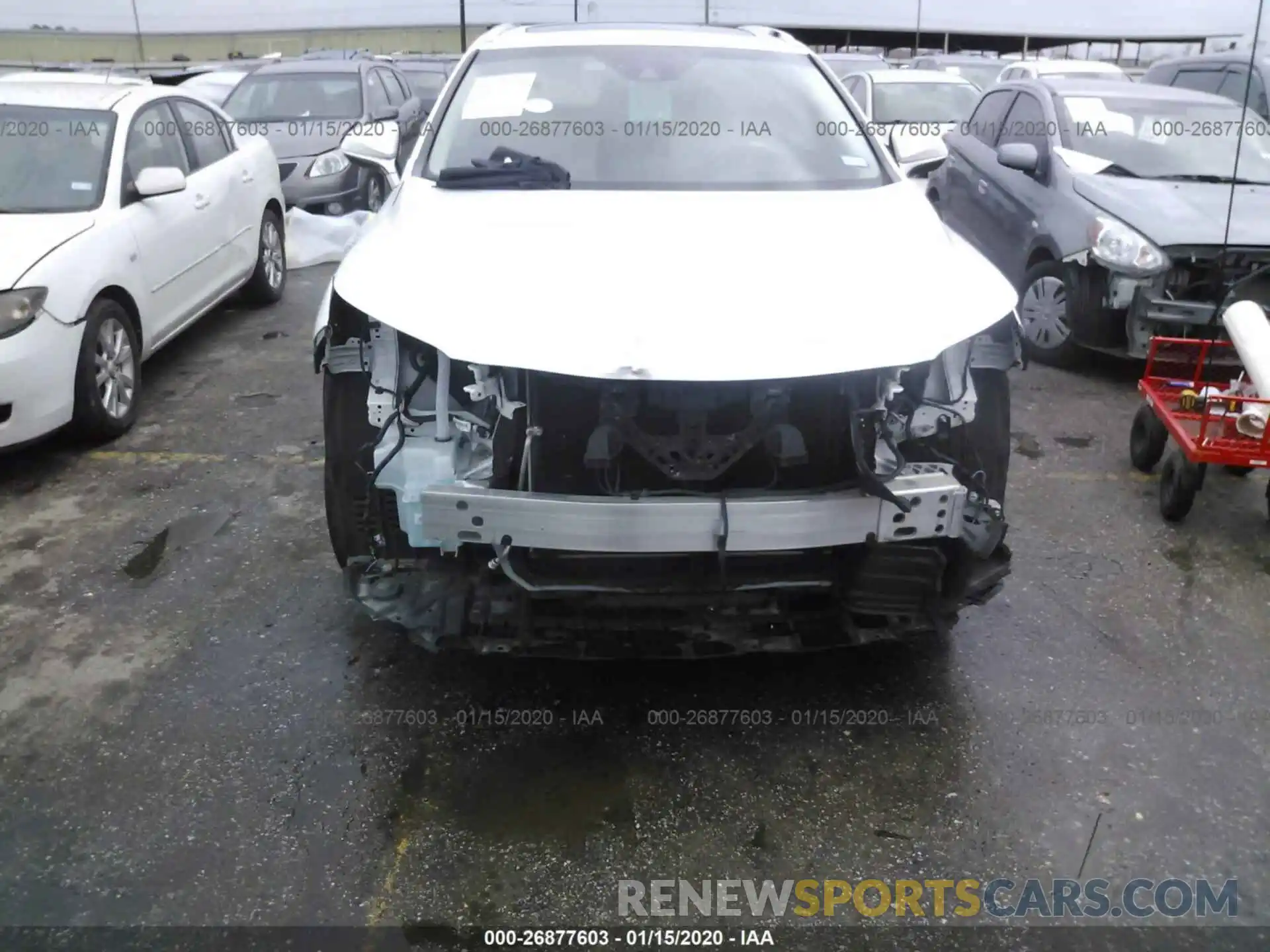 6 Photograph of a damaged car 2T2ZZMCA2KC127541 LEXUS RX 2019