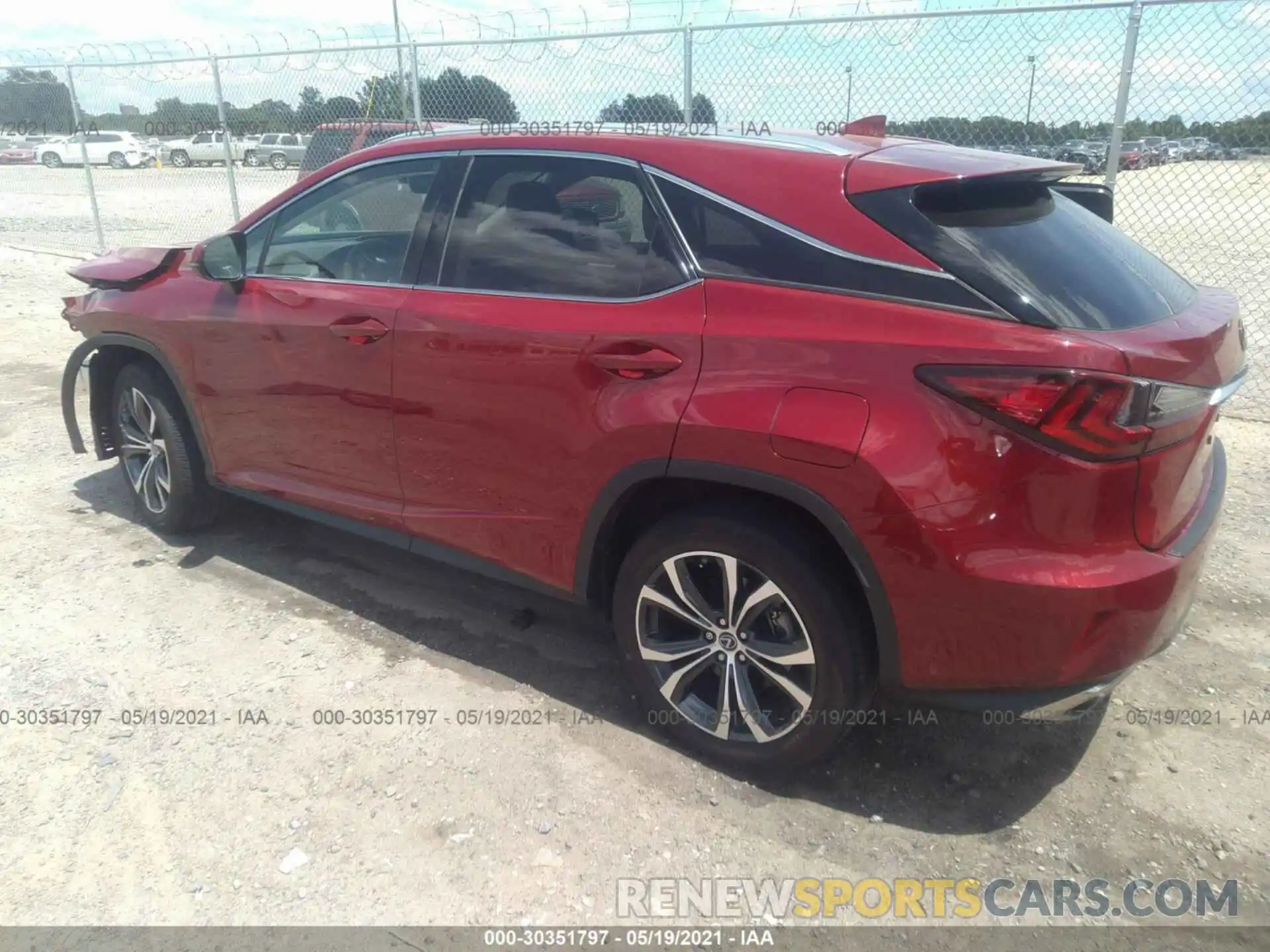 3 Photograph of a damaged car 2T2ZZMCA2KC129676 LEXUS RX 2019