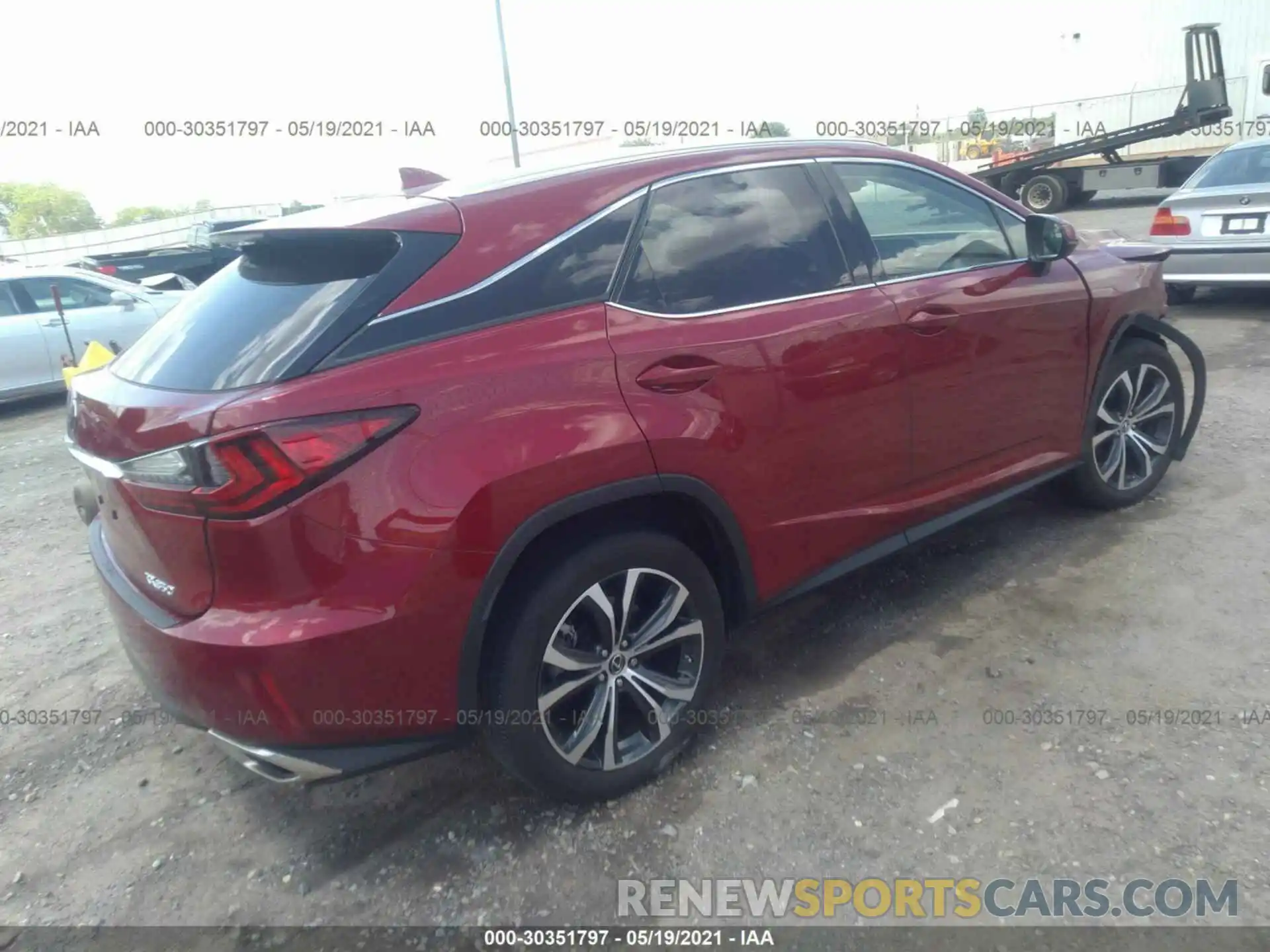 4 Photograph of a damaged car 2T2ZZMCA2KC129676 LEXUS RX 2019