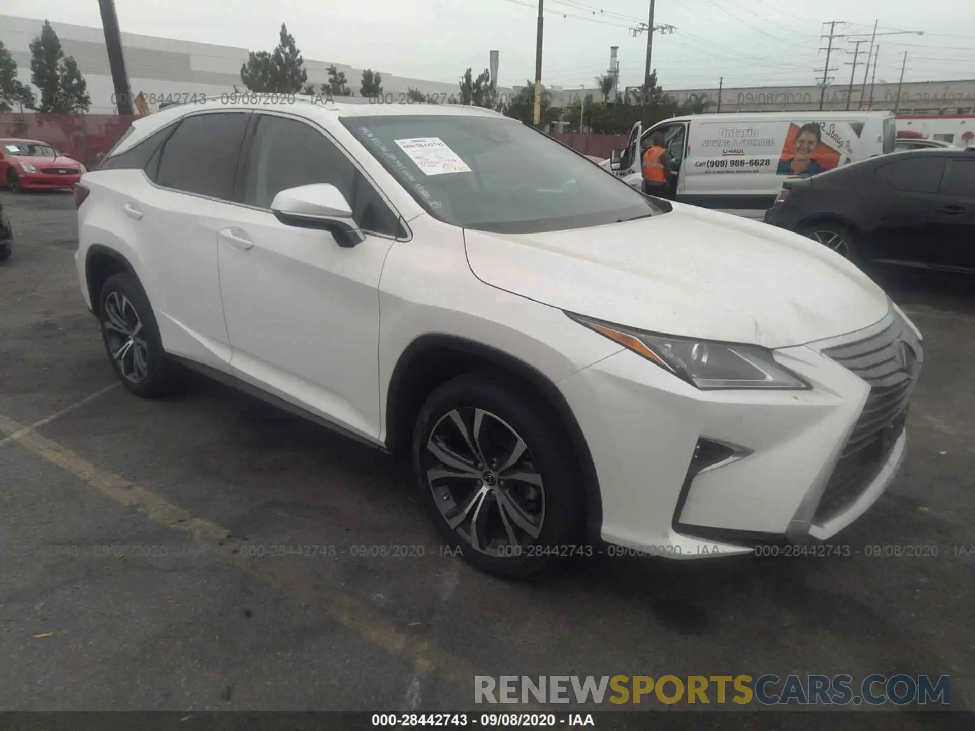 1 Photograph of a damaged car 2T2ZZMCA2KC132979 LEXUS RX 2019