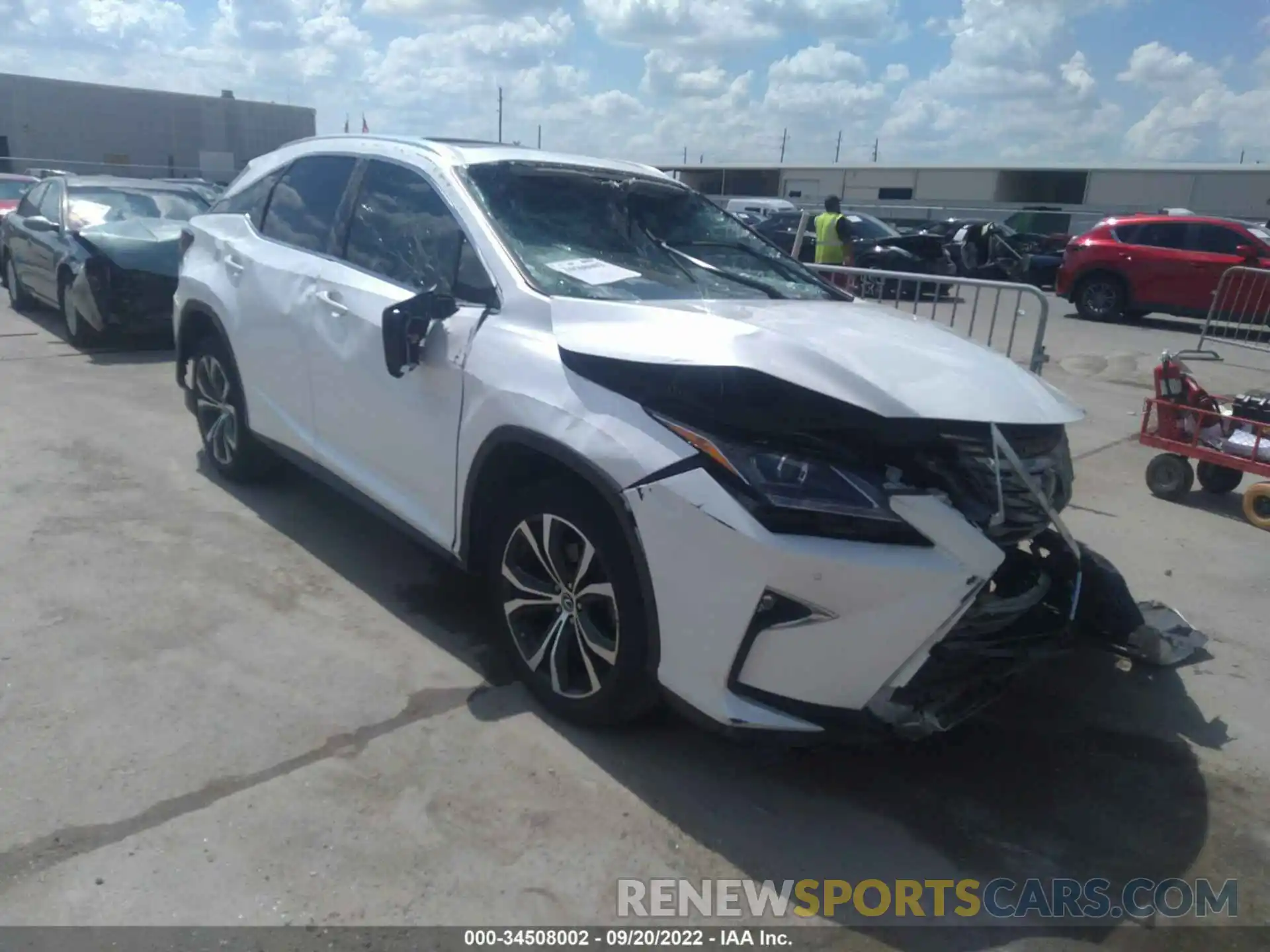 1 Photograph of a damaged car 2T2ZZMCA2KC133209 LEXUS RX 2019