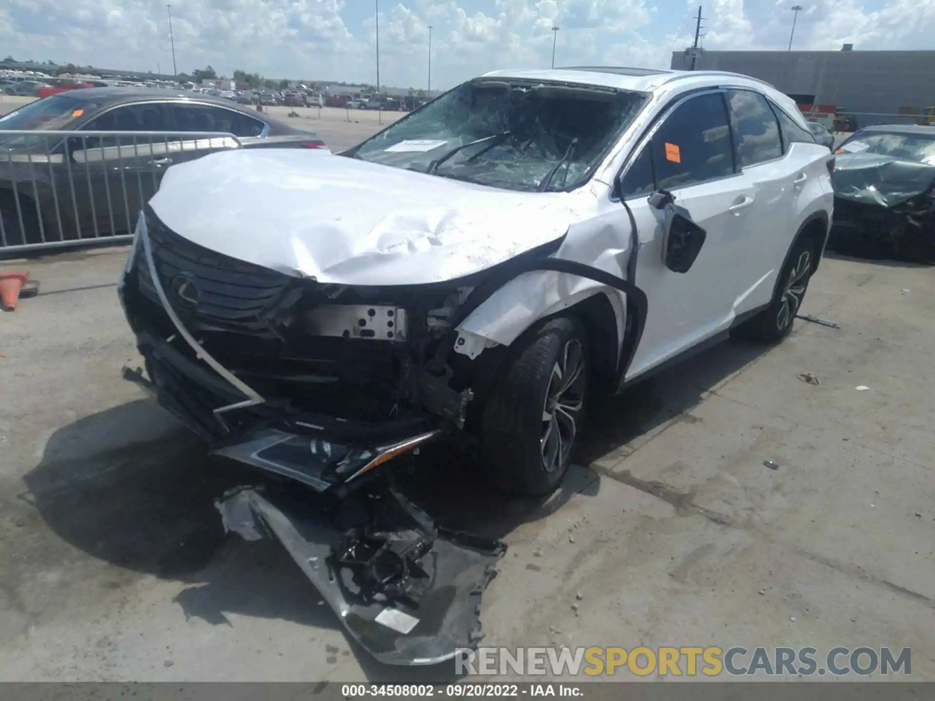 2 Photograph of a damaged car 2T2ZZMCA2KC133209 LEXUS RX 2019