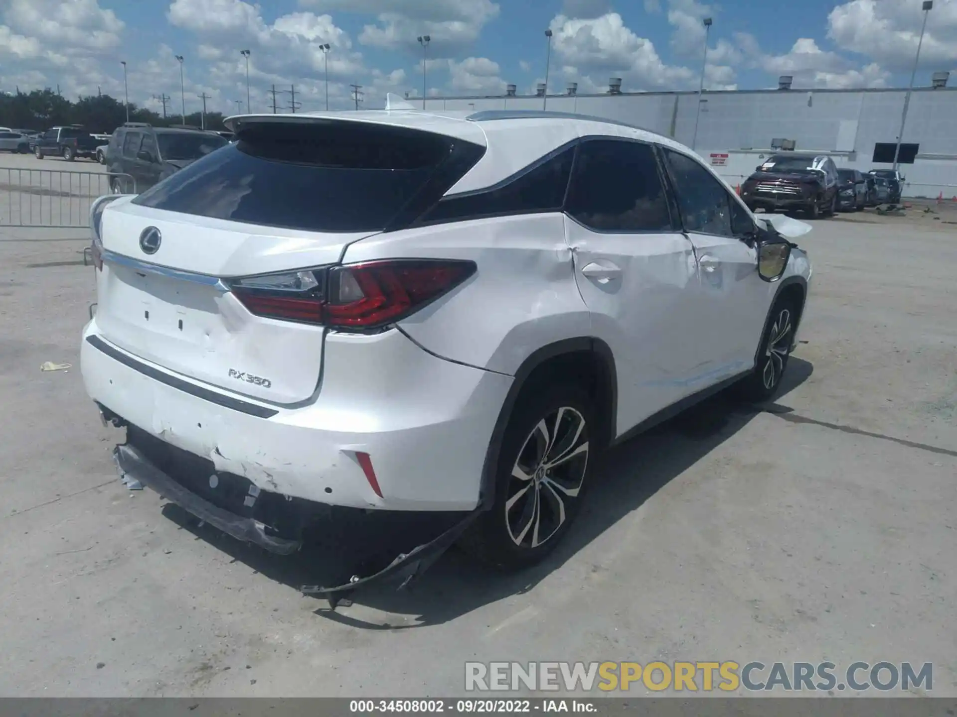 4 Photograph of a damaged car 2T2ZZMCA2KC133209 LEXUS RX 2019