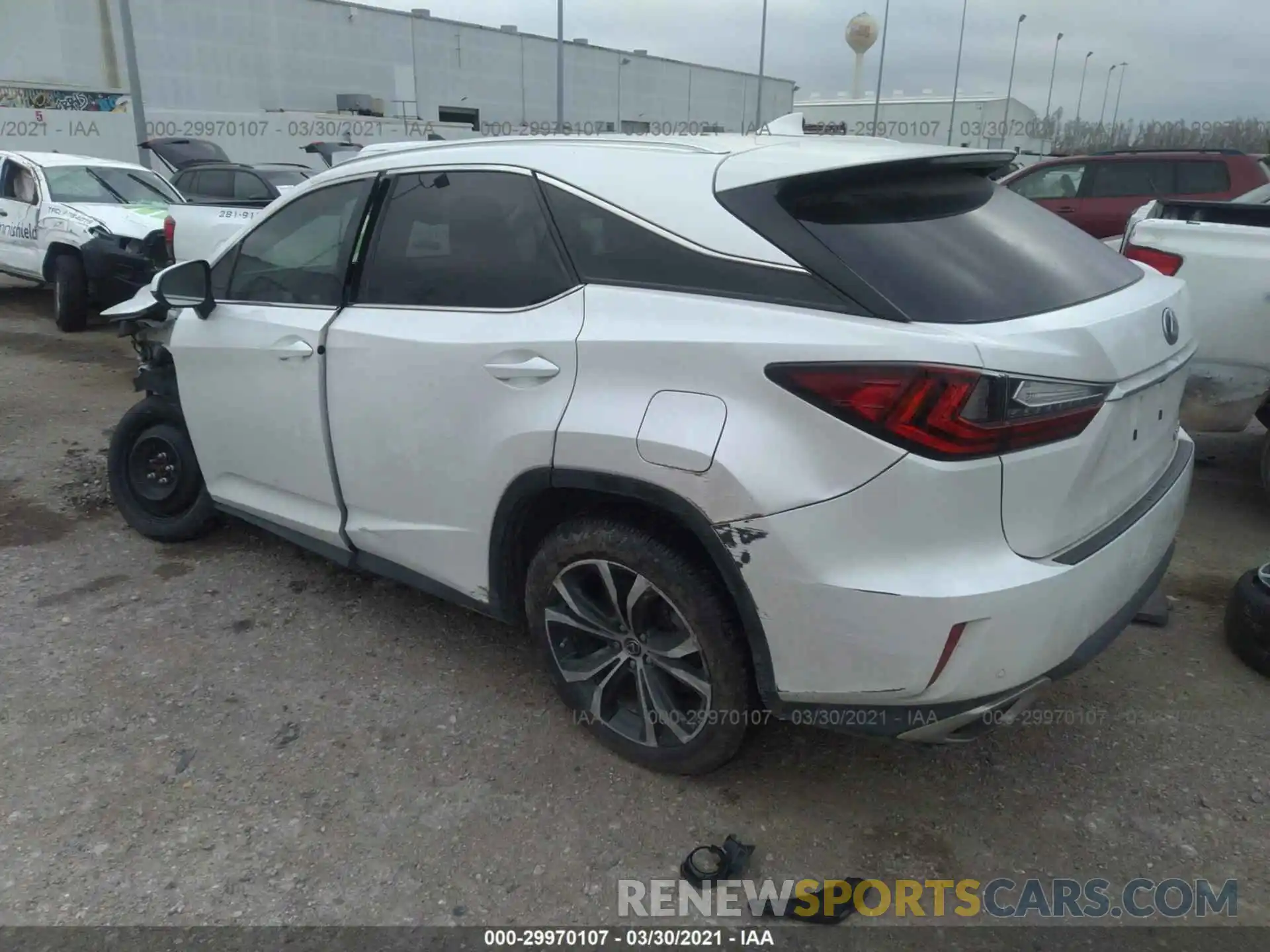 3 Photograph of a damaged car 2T2ZZMCA2KC133727 LEXUS RX 2019