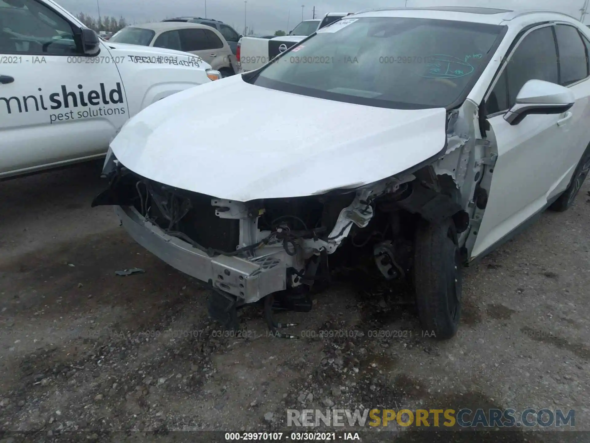 6 Photograph of a damaged car 2T2ZZMCA2KC133727 LEXUS RX 2019