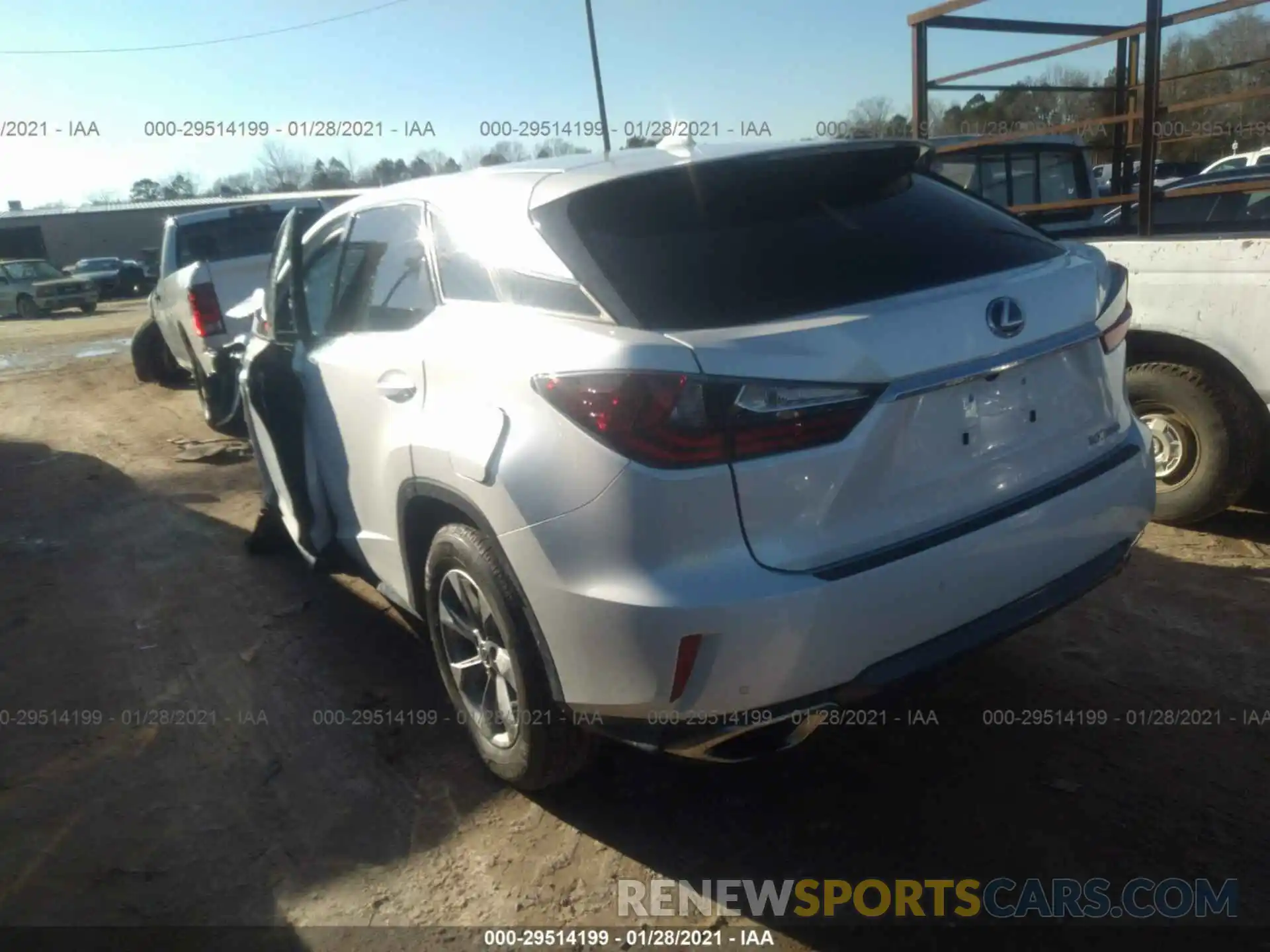 3 Photograph of a damaged car 2T2ZZMCA2KC134263 LEXUS RX 2019