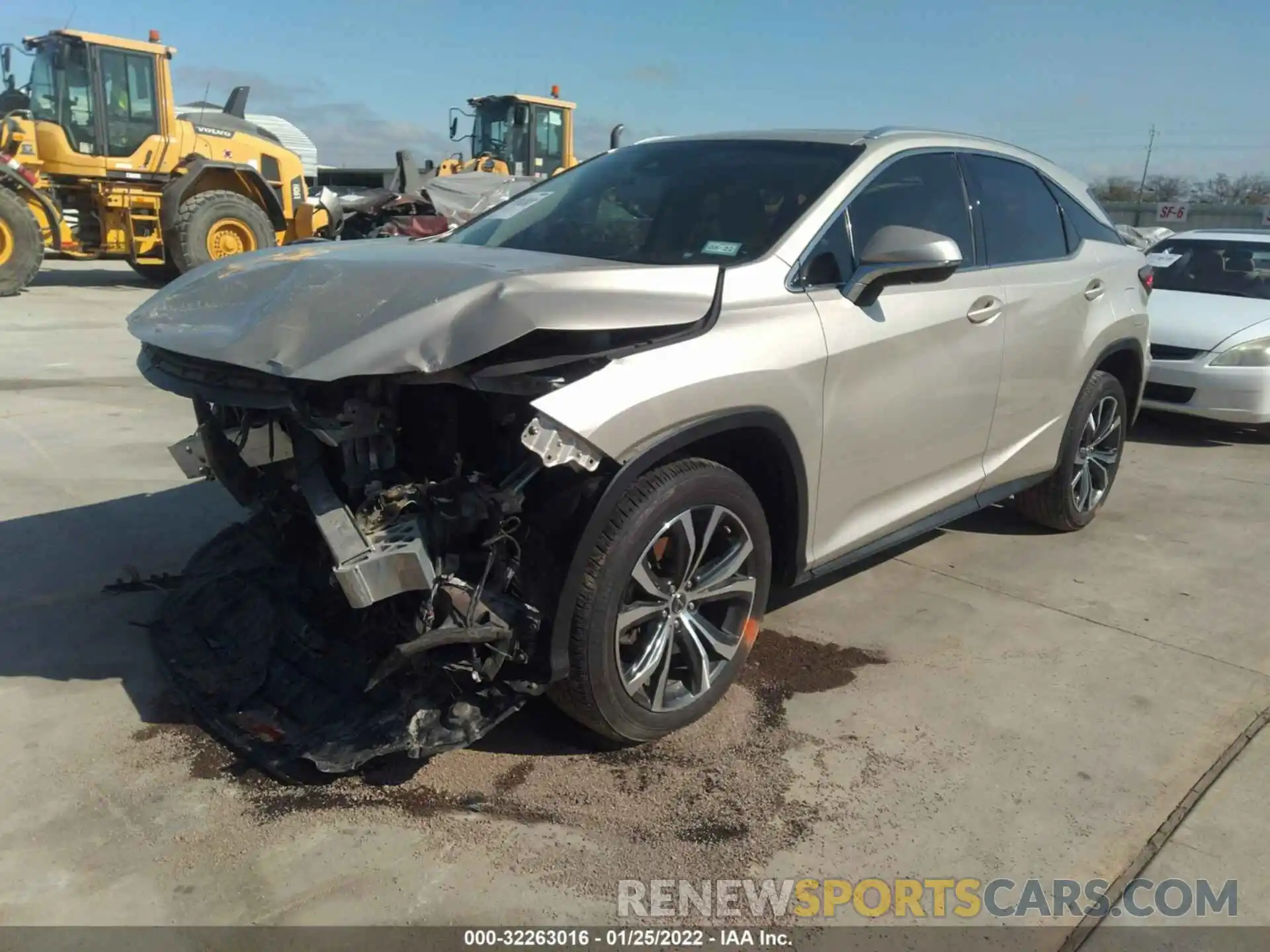 2 Photograph of a damaged car 2T2ZZMCA2KC135560 LEXUS RX 2019