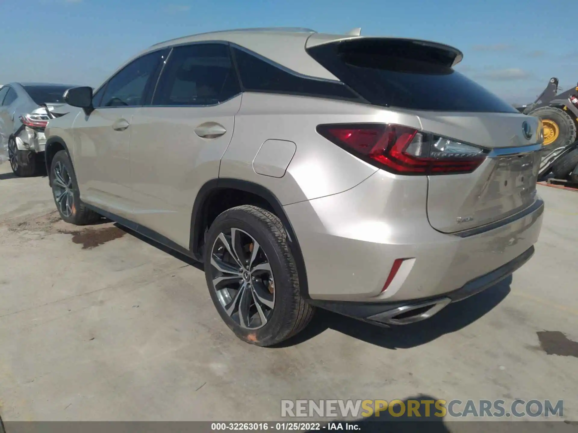 3 Photograph of a damaged car 2T2ZZMCA2KC135560 LEXUS RX 2019