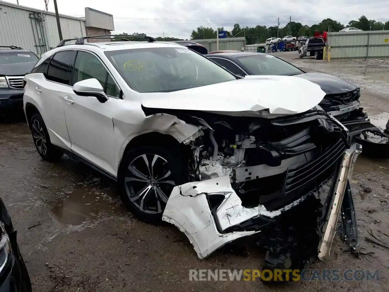 1 Photograph of a damaged car 2T2ZZMCA2KC137468 LEXUS RX 2019