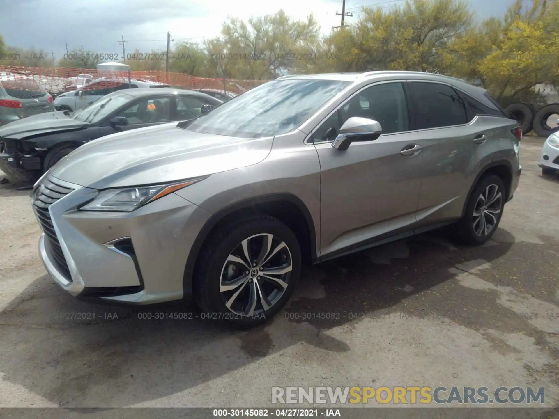 2 Photograph of a damaged car 2T2ZZMCA2KC137812 LEXUS RX 2019