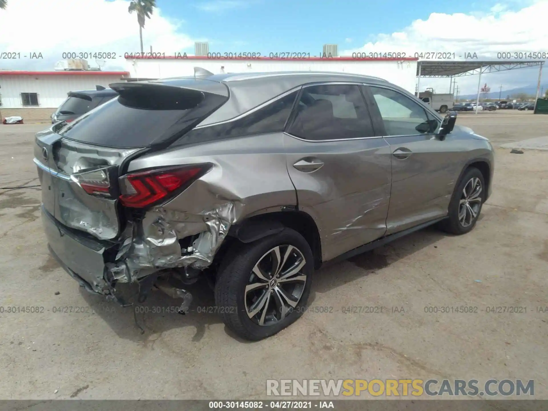 4 Photograph of a damaged car 2T2ZZMCA2KC137812 LEXUS RX 2019