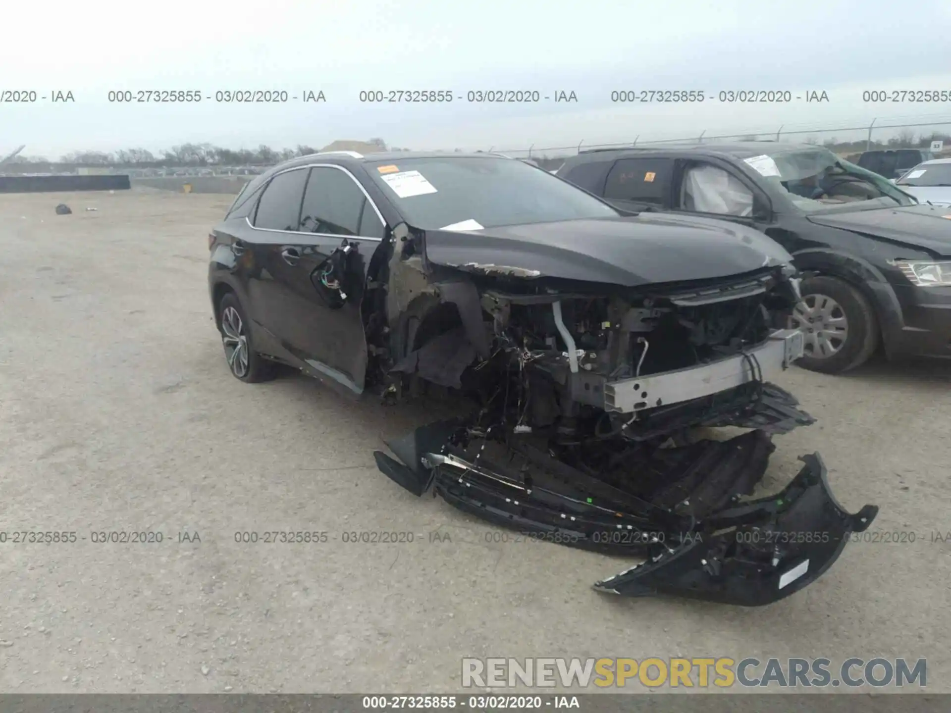 1 Photograph of a damaged car 2T2ZZMCA2KC143349 LEXUS RX 2019