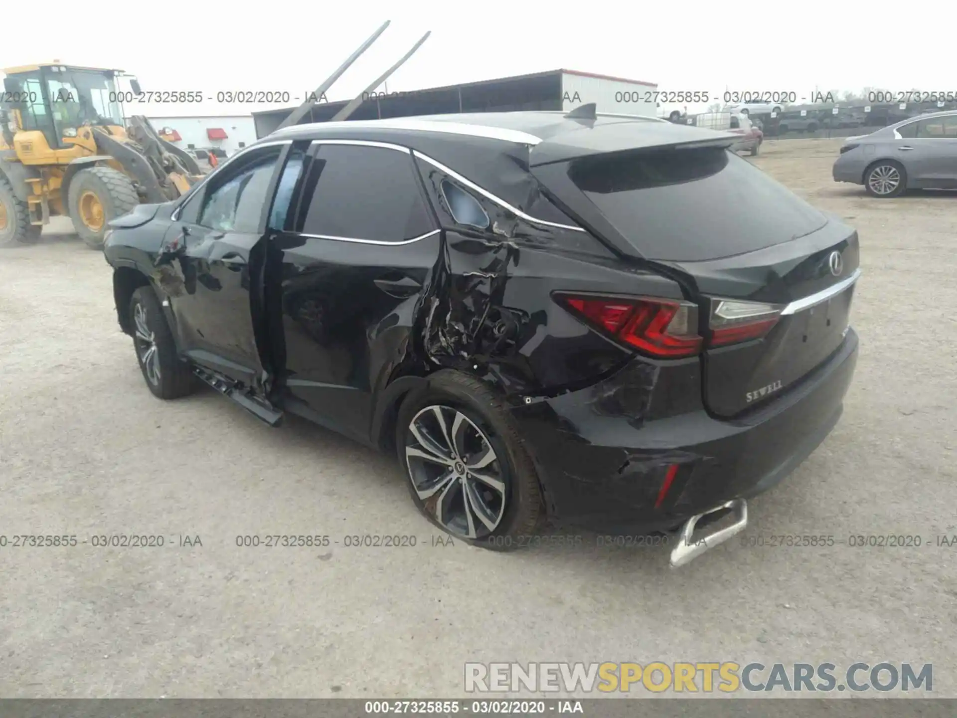 3 Photograph of a damaged car 2T2ZZMCA2KC143349 LEXUS RX 2019