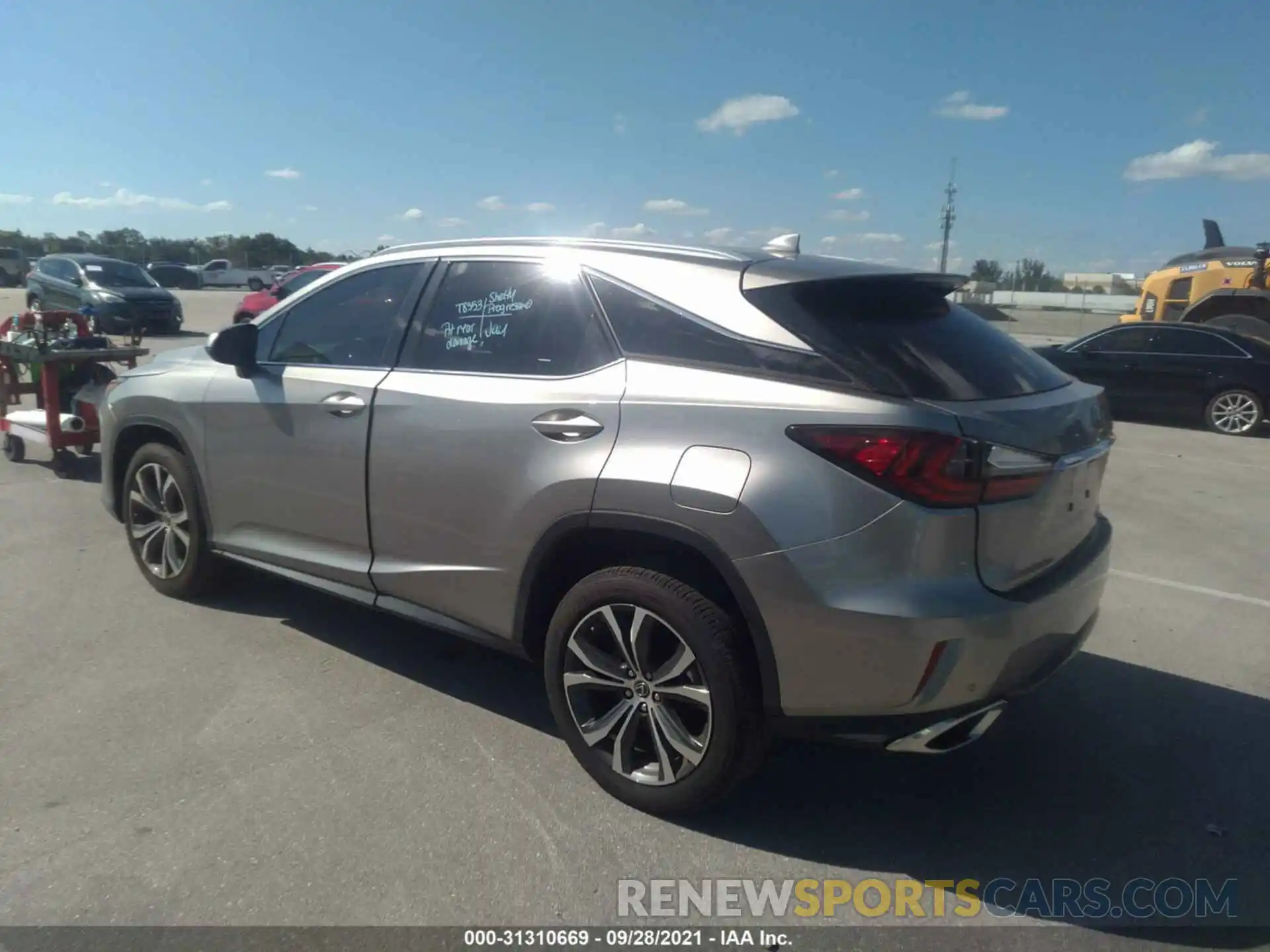 3 Photograph of a damaged car 2T2ZZMCA2KC145313 LEXUS RX 2019