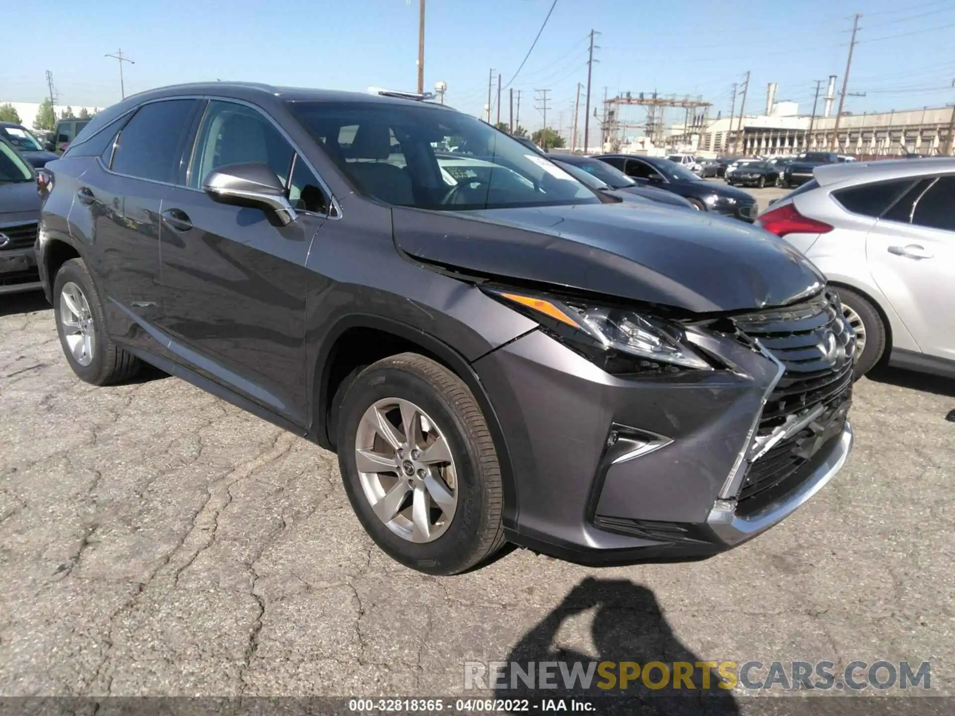 1 Photograph of a damaged car 2T2ZZMCA2KC147062 LEXUS RX 2019