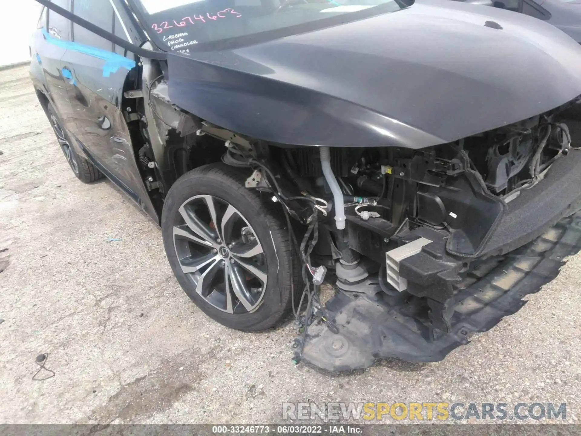 6 Photograph of a damaged car 2T2ZZMCA2KC148552 LEXUS RX 2019